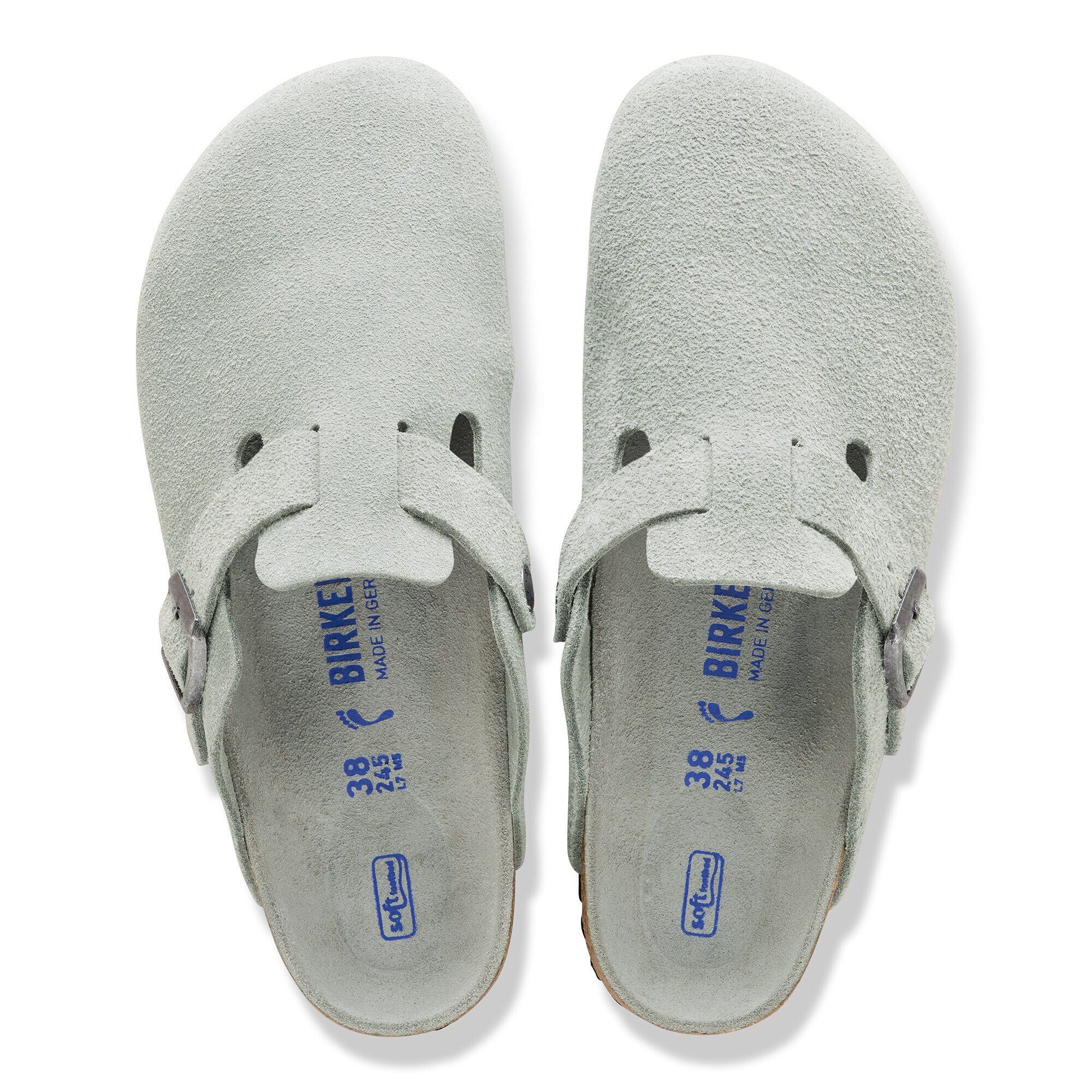 Boston Soft Footbed Suede Leather