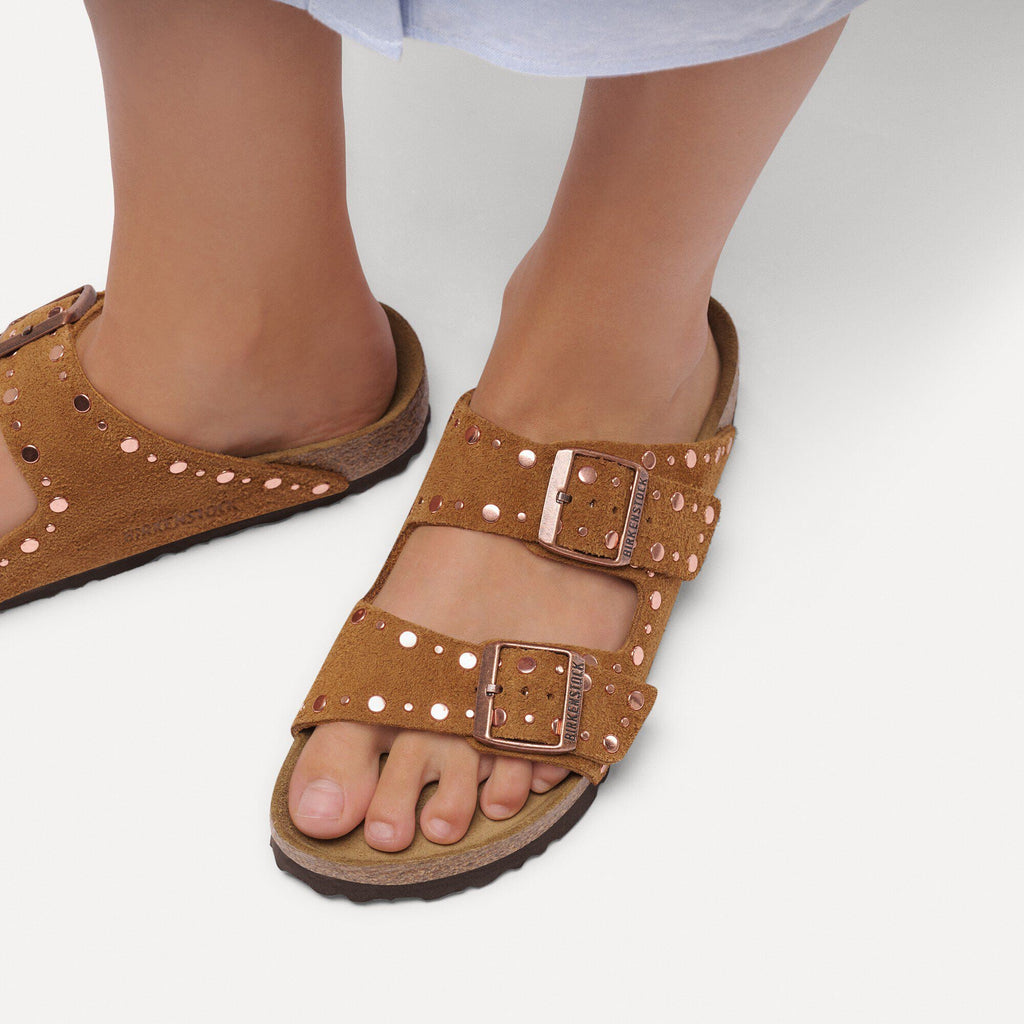 Arizona Rivet Suede Leather