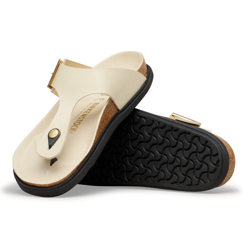 Gizeh Droplet Buckle Natural Leather Patent