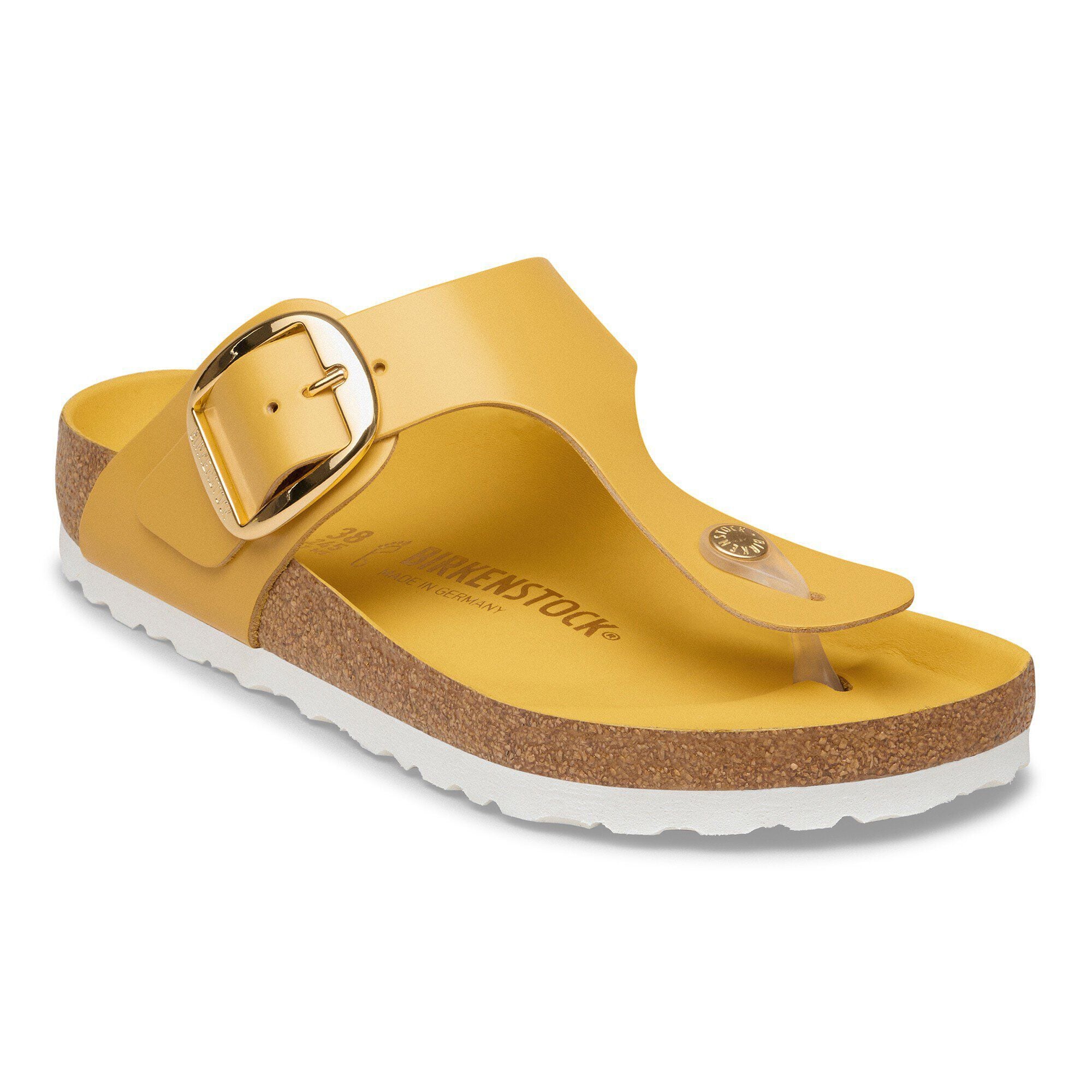 Gizeh Big Buckle Natural Leather Patent