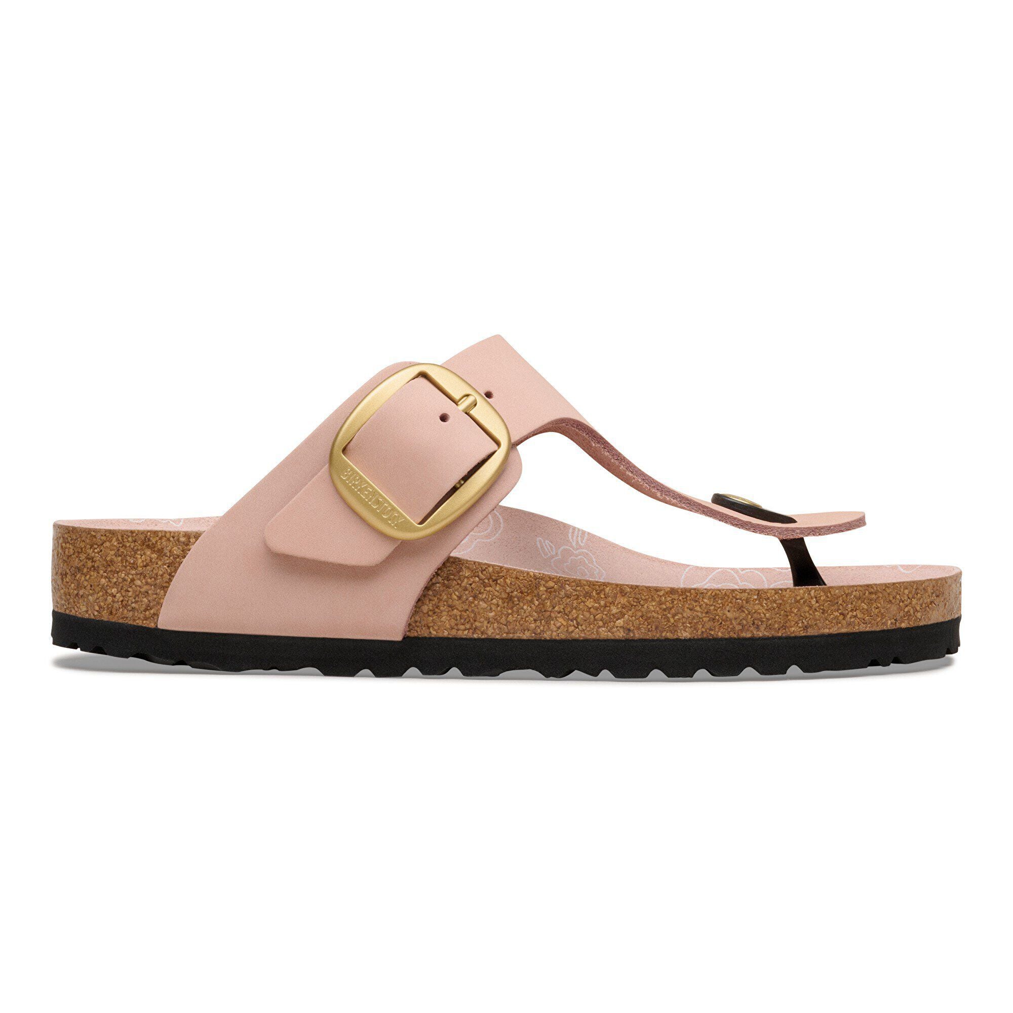 Gizeh Big Buckle Nubuck Leather