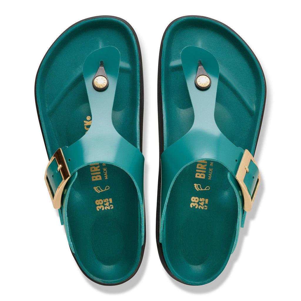 Gizeh Droplet Buckle Natural Leather Patent