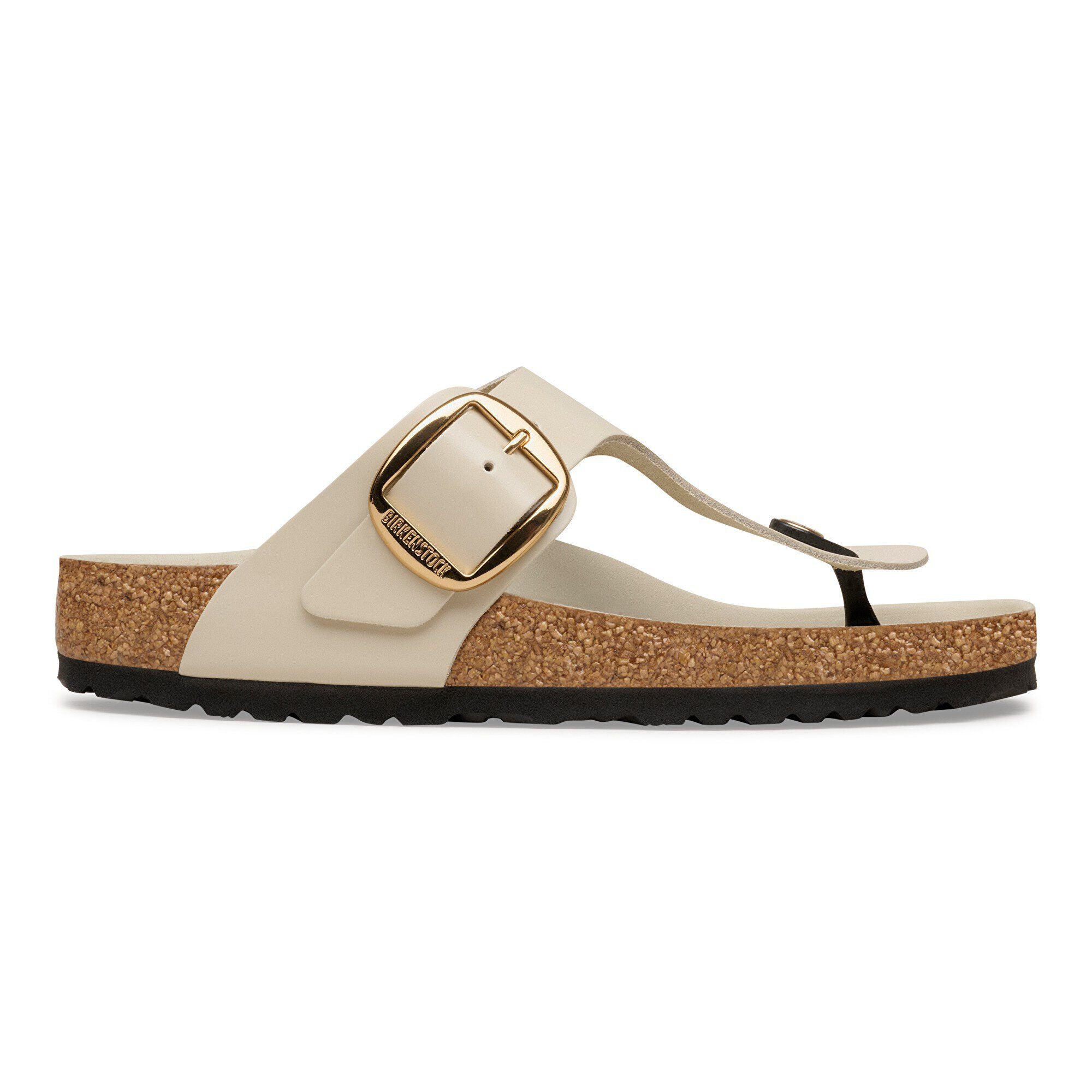 Gizeh Big Buckle Natural Leather Patent