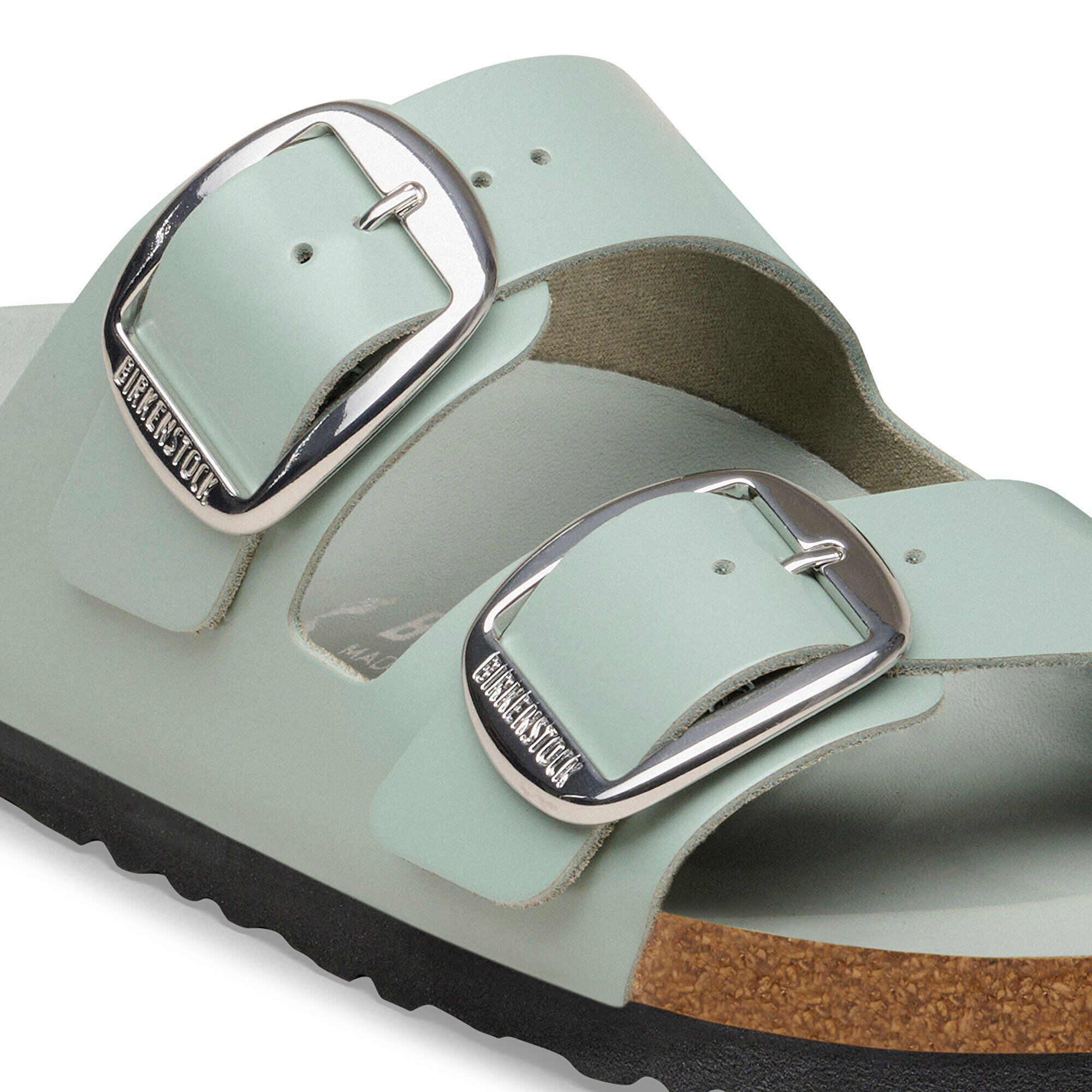 Arizona Big Buckle Natural Leather Patent