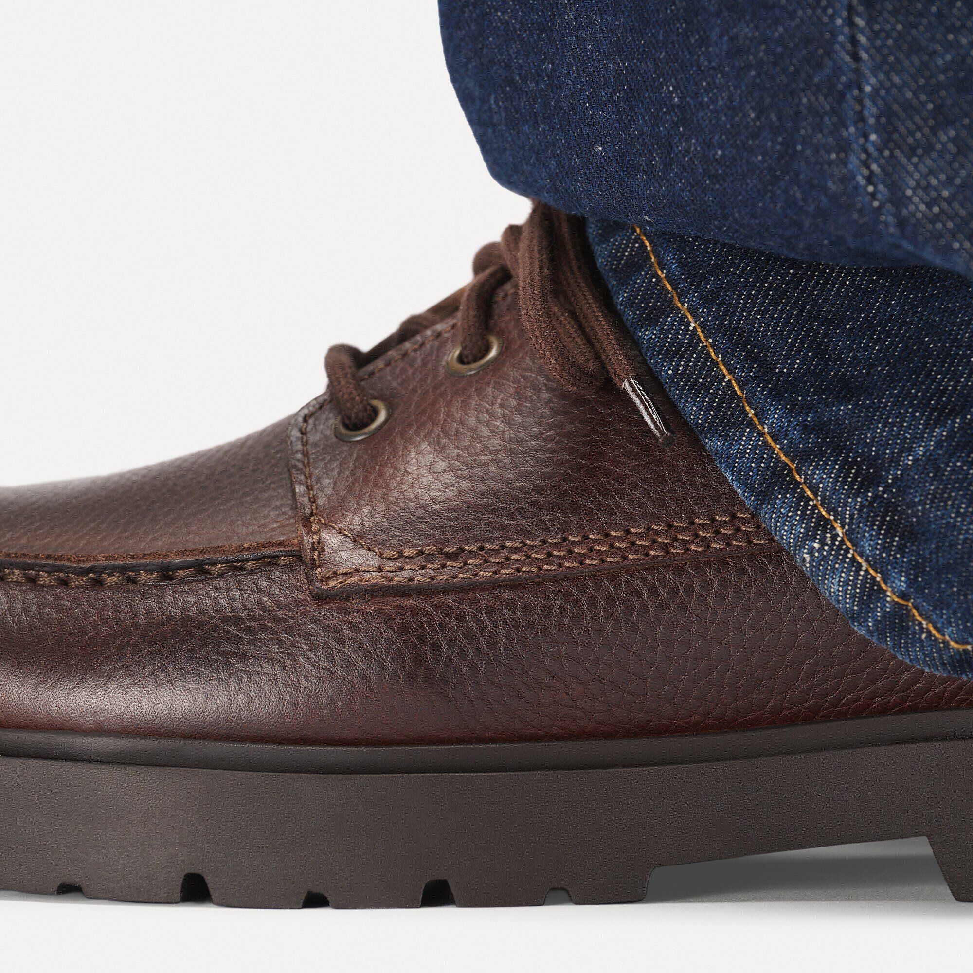 Highwood Moc Lace Low Natural Leather