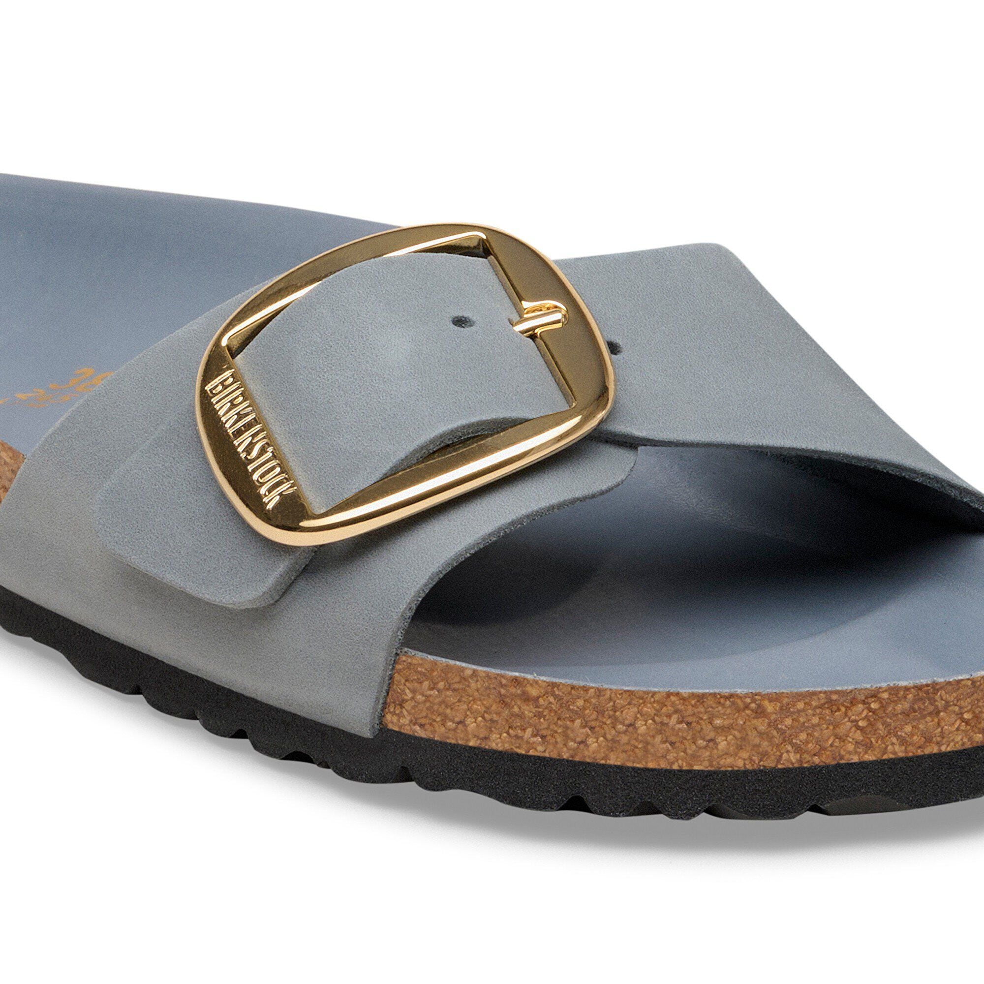 Madrid Big Buckle Natural Leather Oiled