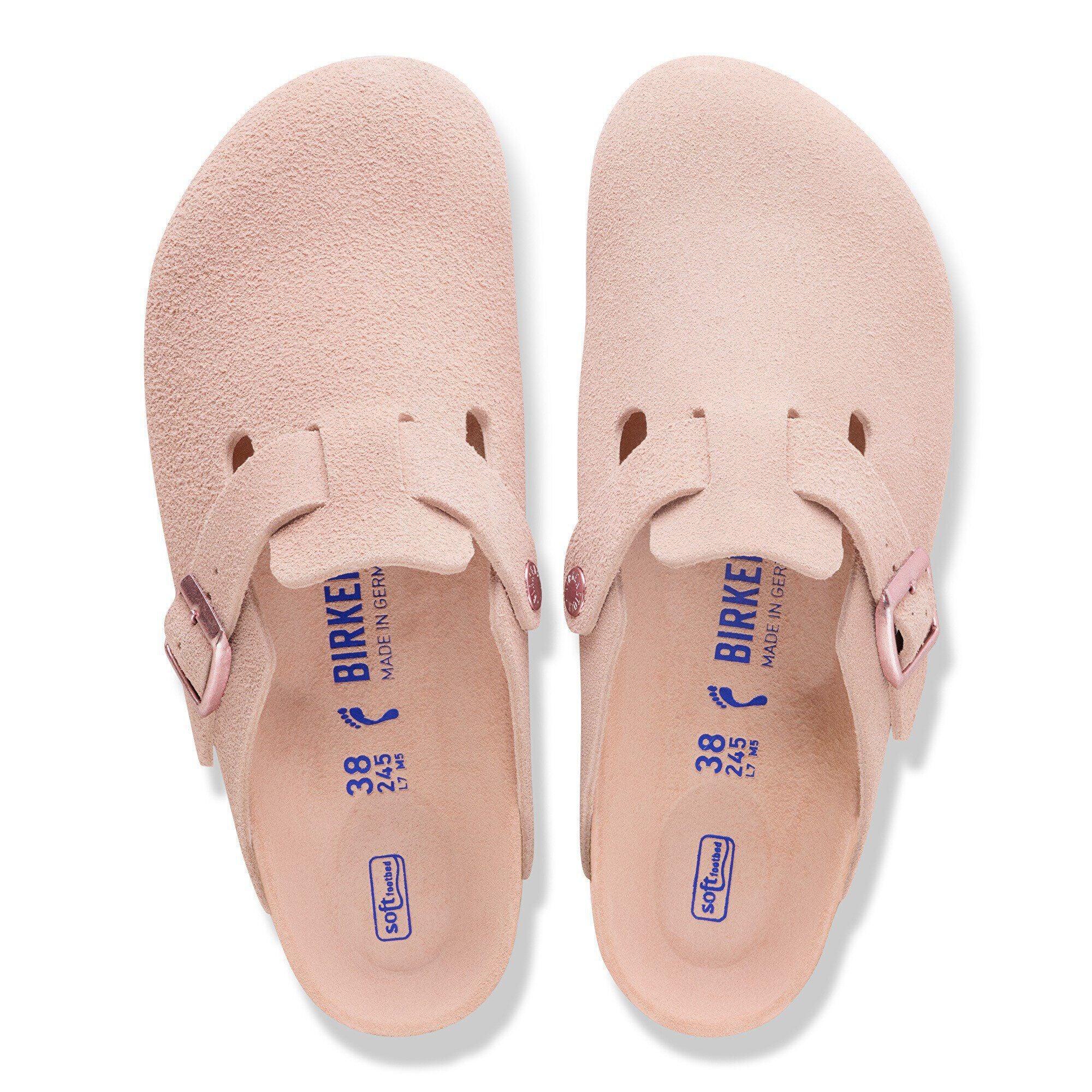 Boston Soft Footbed Suede Leather