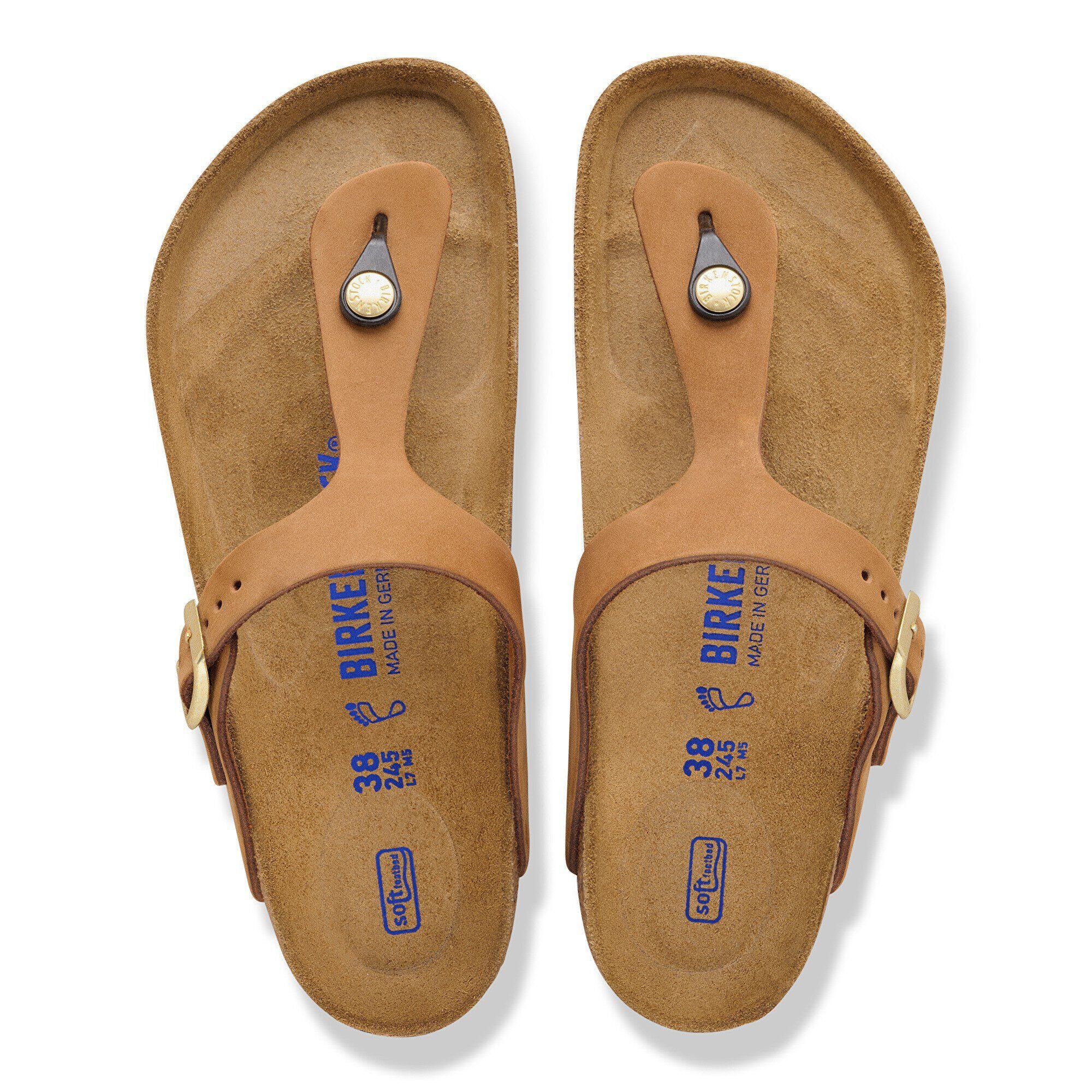 Gizeh Soft Footbed Nubuck Leather