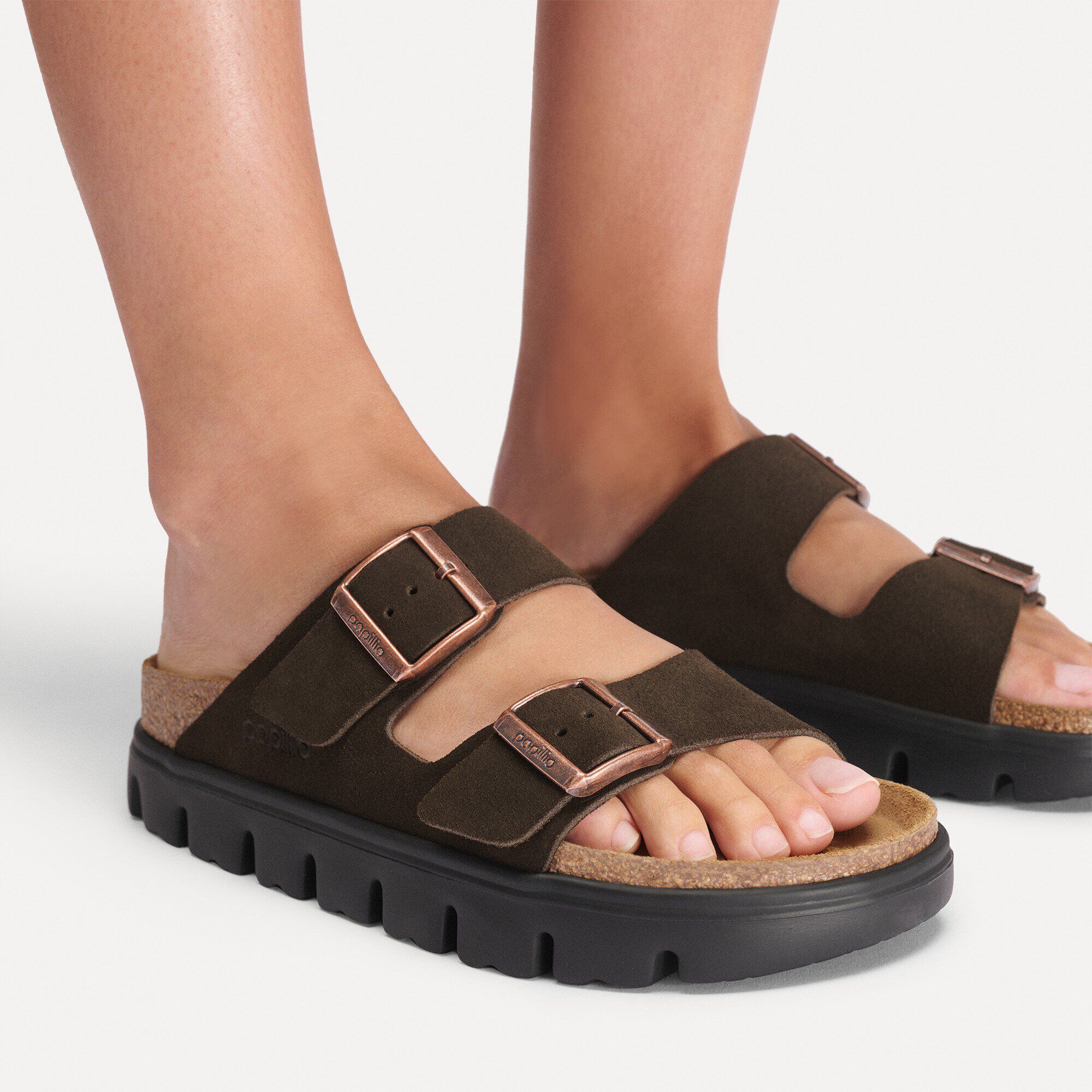Arizona Platform Suede Leather