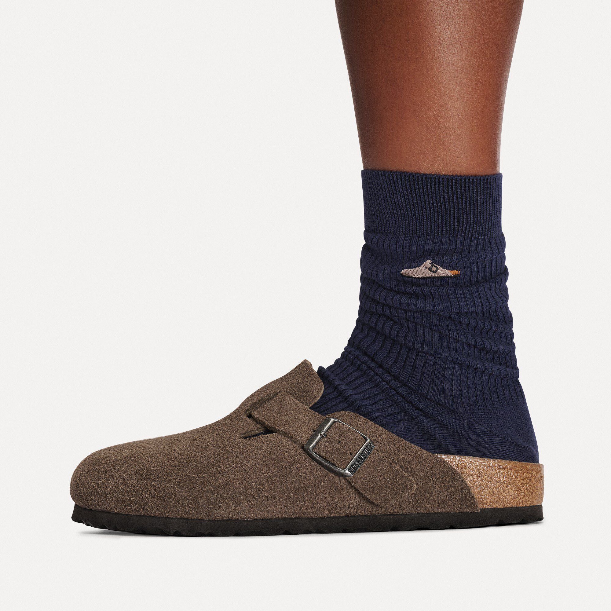 Boston Soft Footbed Suede Leather