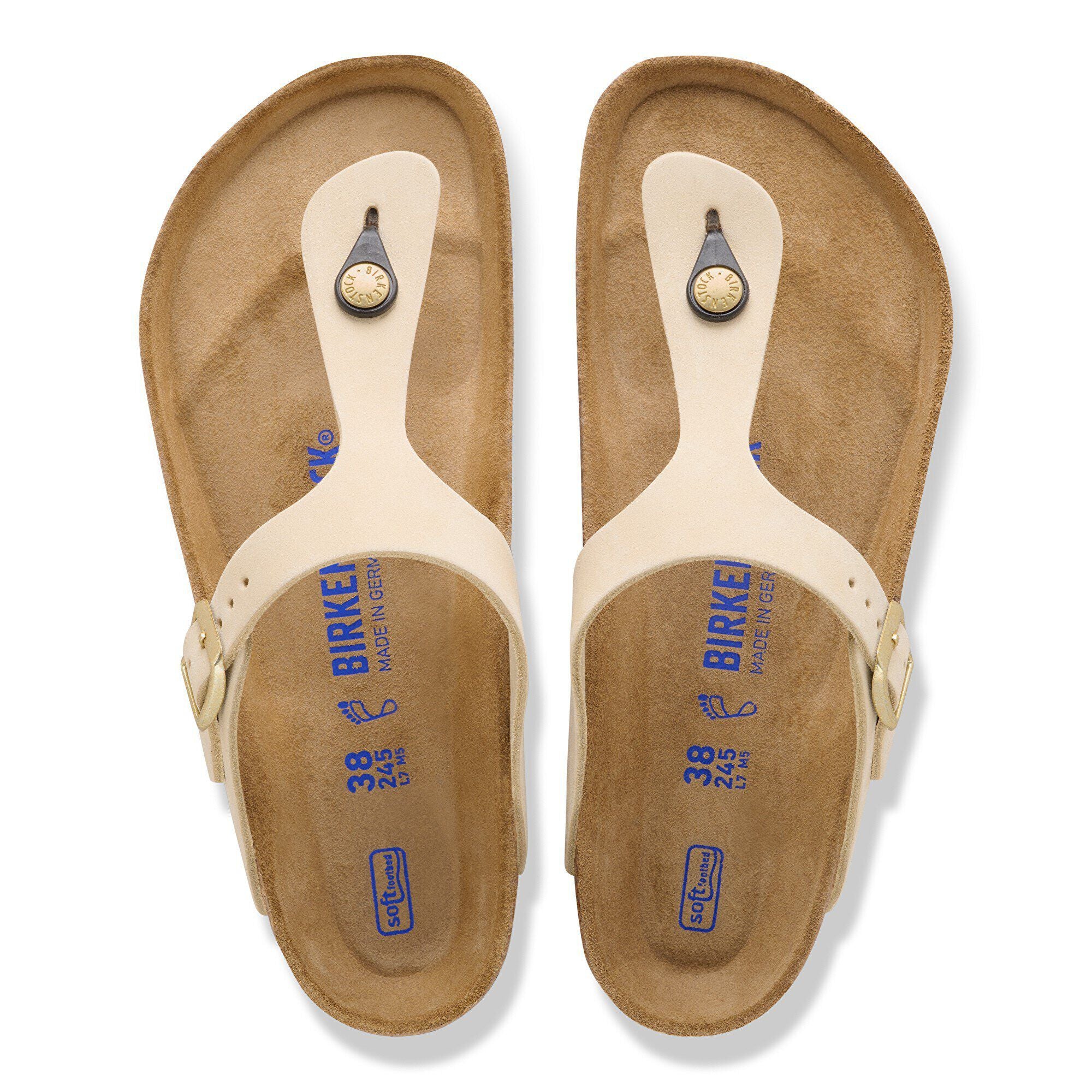 Gizeh Soft Footbed Nubuck Leather