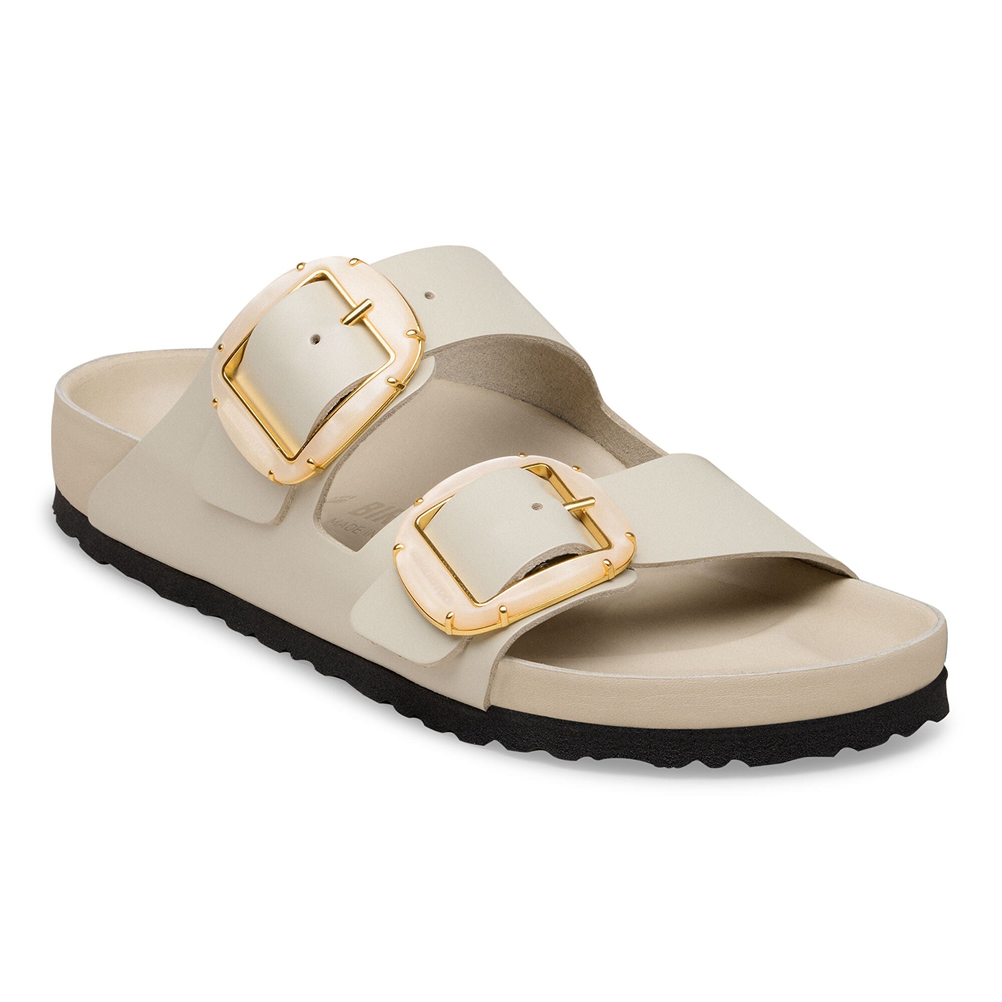 Arizona Big Buckle Natural Leather Patent