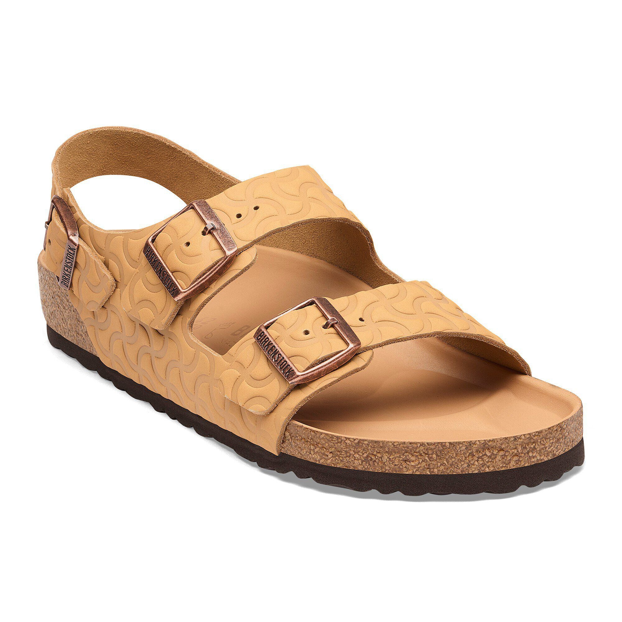 Milano Natural Leather Embossed
