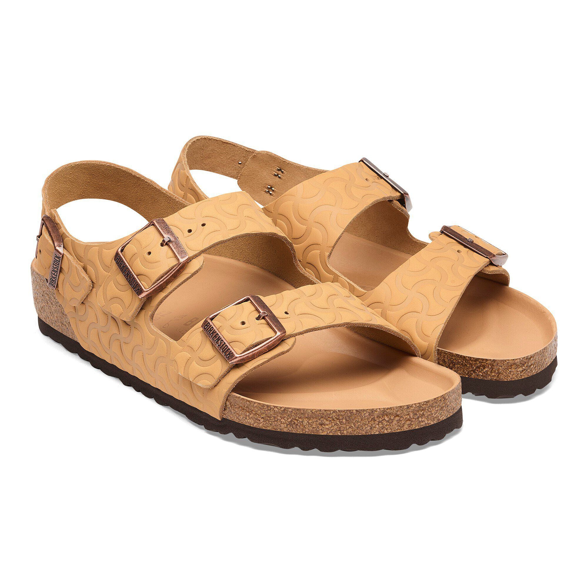 Milano Natural Leather Embossed
