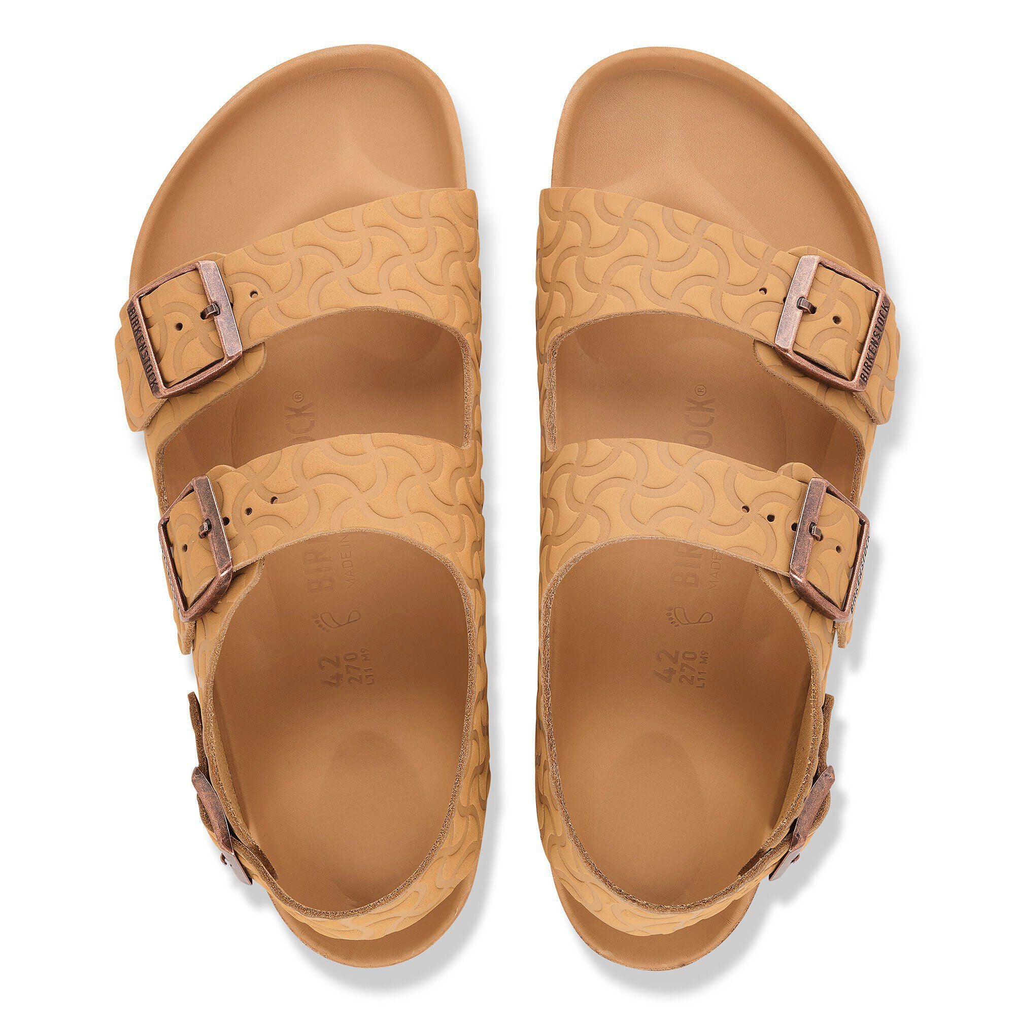 Milano Natural Leather Embossed
