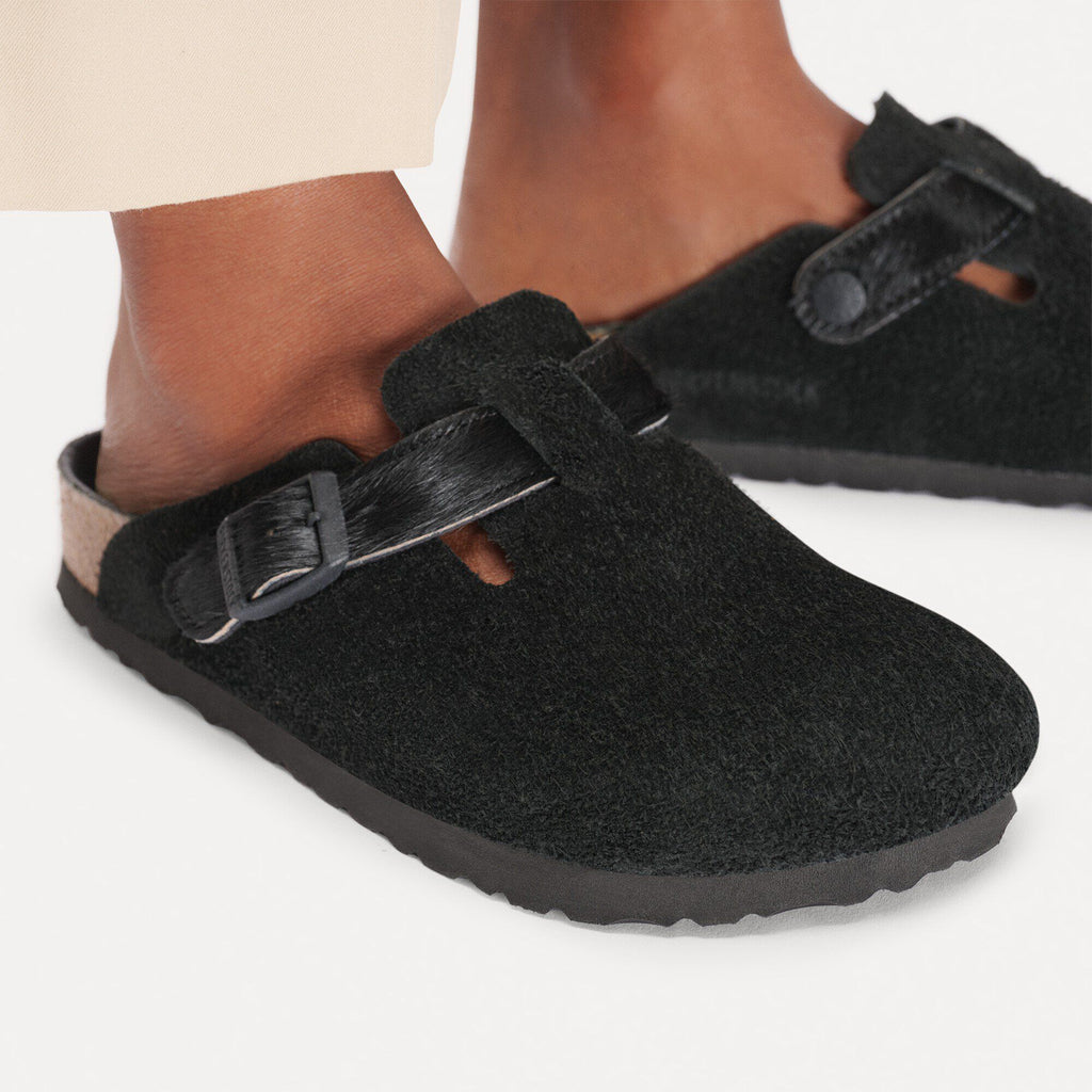 Boston Suede Leather/Fur