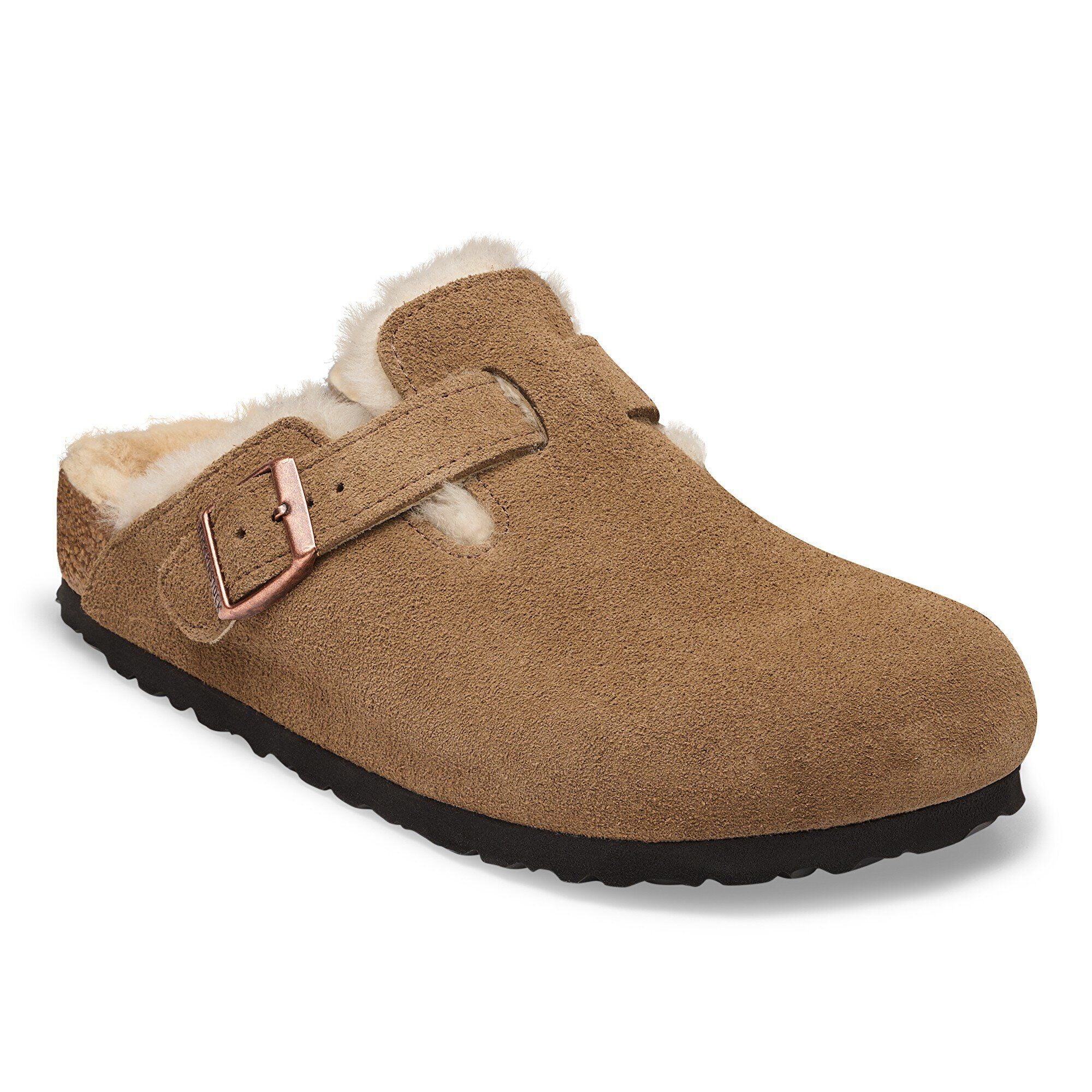 Boston Shearling Suede Leather