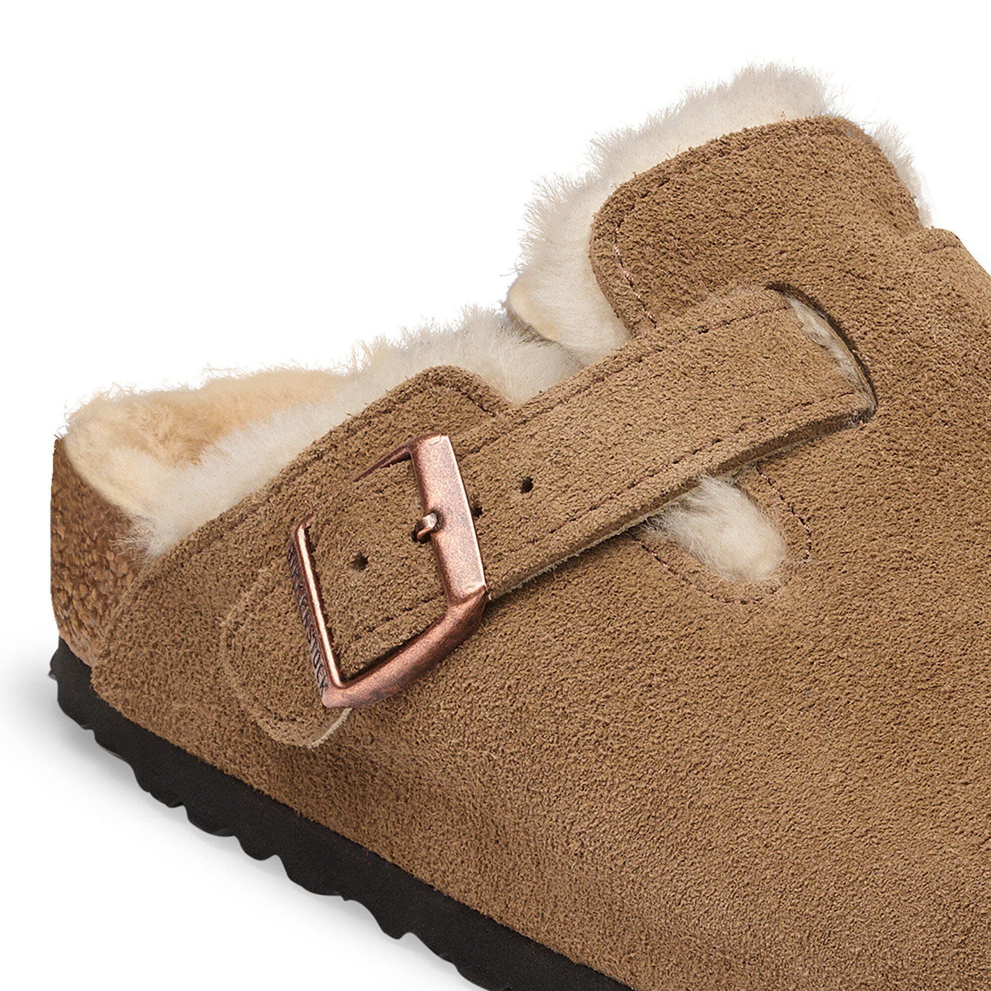 Boston Shearling Suede Leather