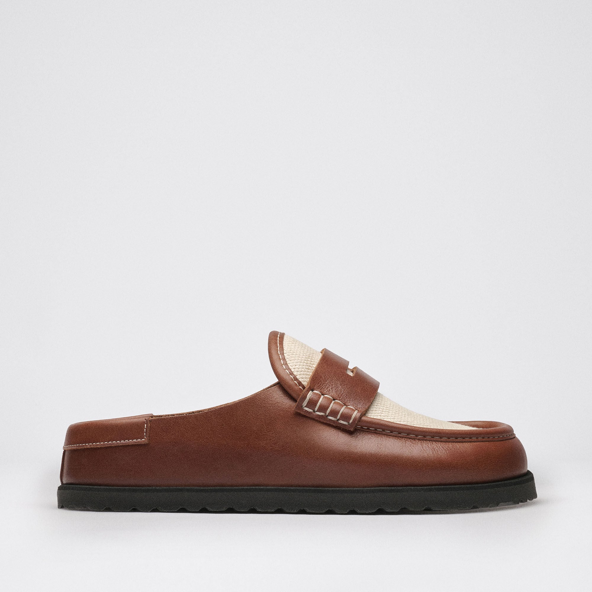 1774 Naples Canvas Natural Leather Oiled