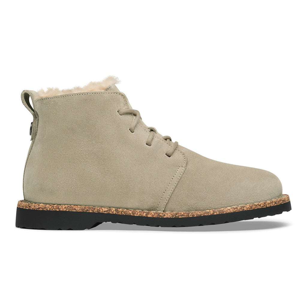 Uppsala Mid Shearling Suede Leather
