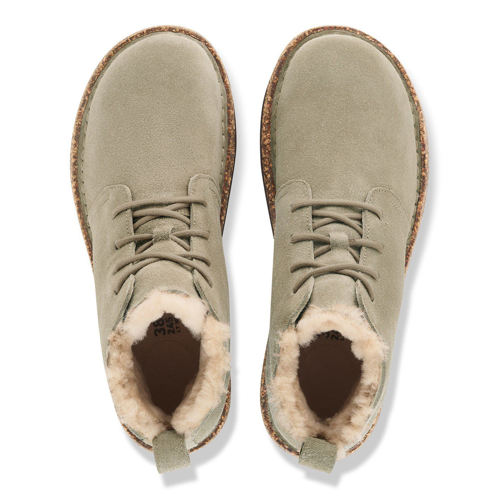 Uppsala Mid Shearling Suede Leather