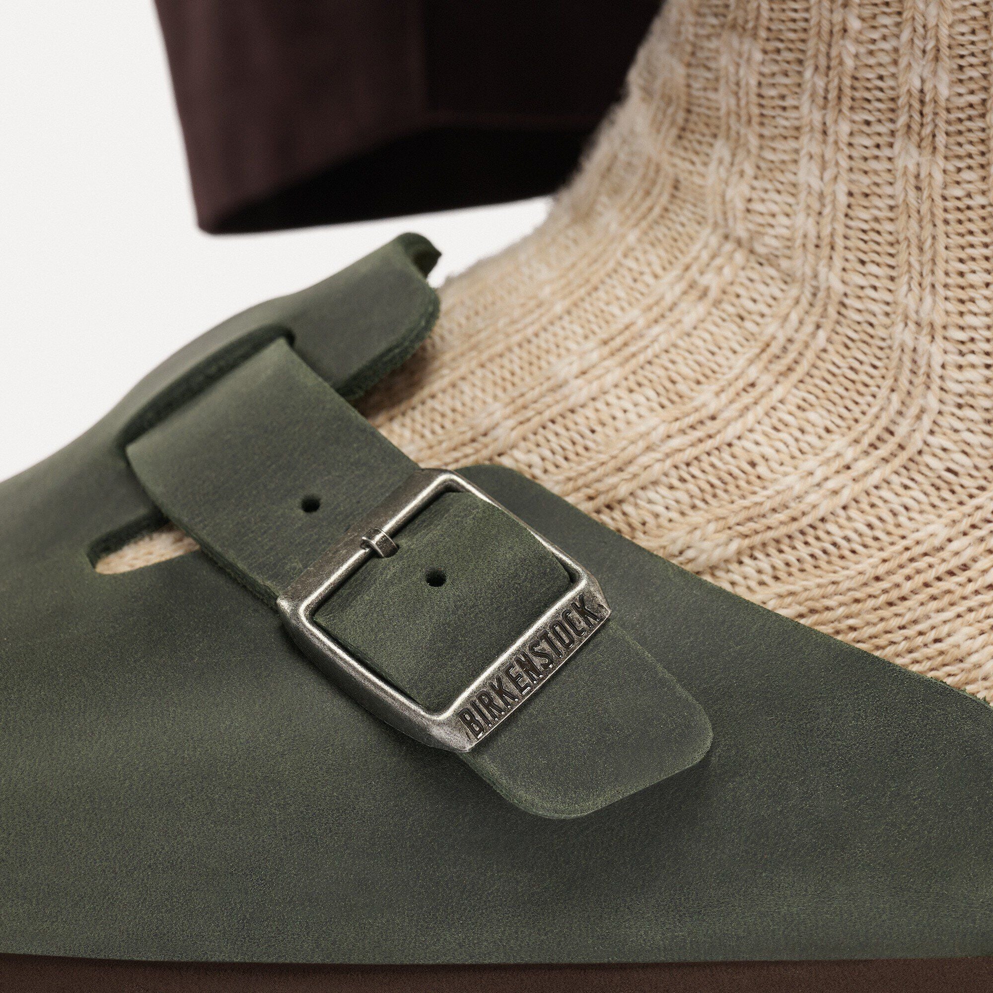Boston Natural Leather Oiled