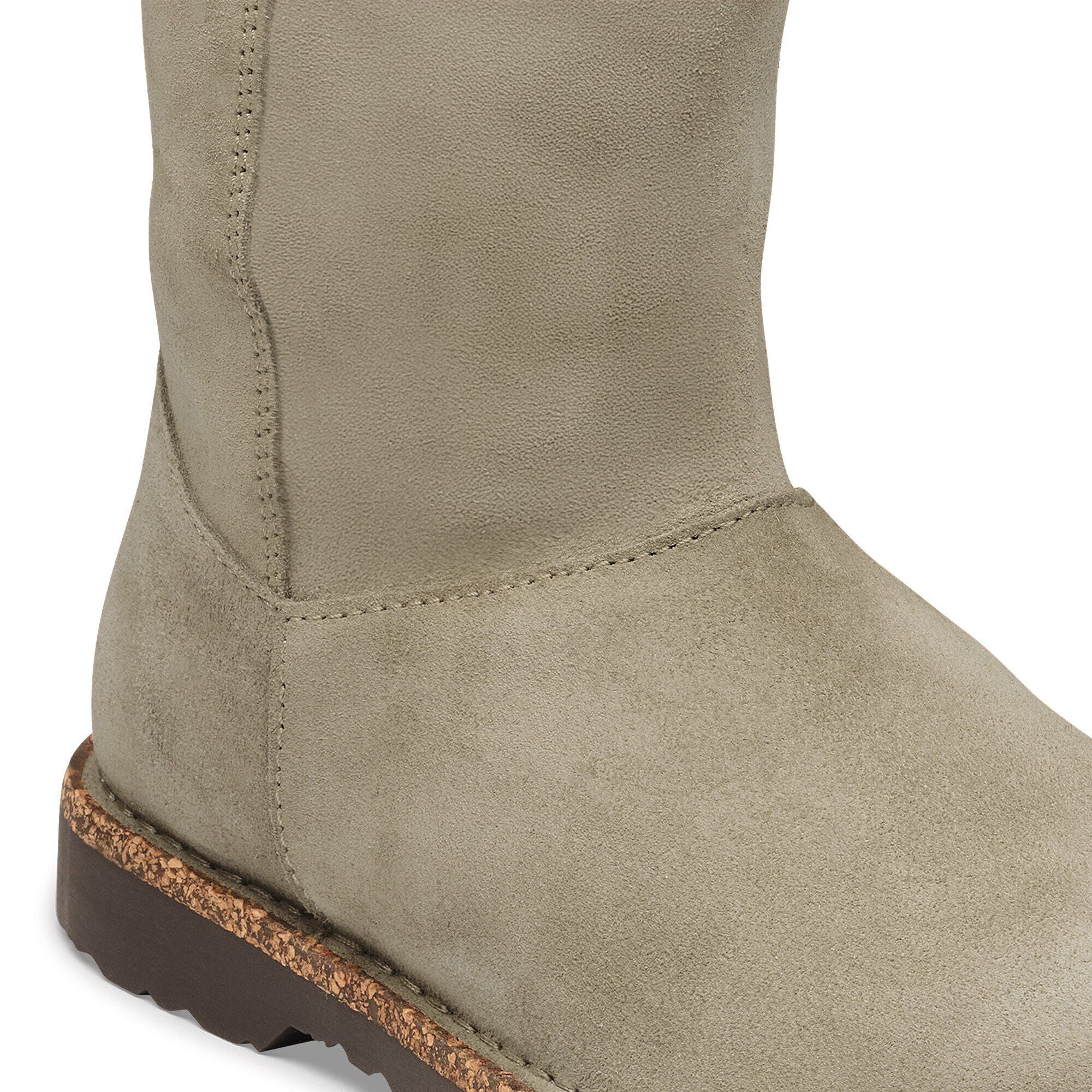 Uppsala Zip Shearling Suede Leather