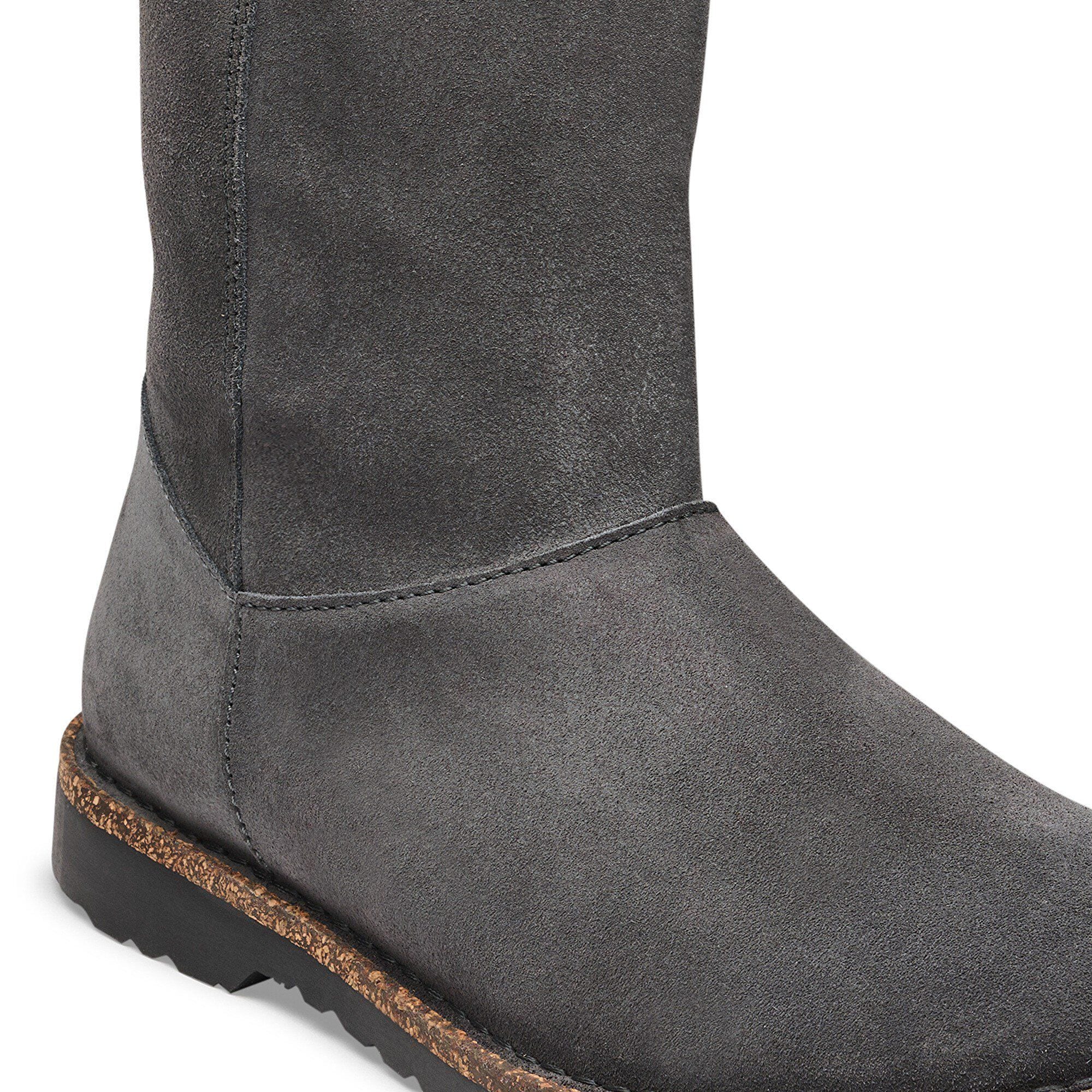 Uppsala Zip Shearling Suede Leather