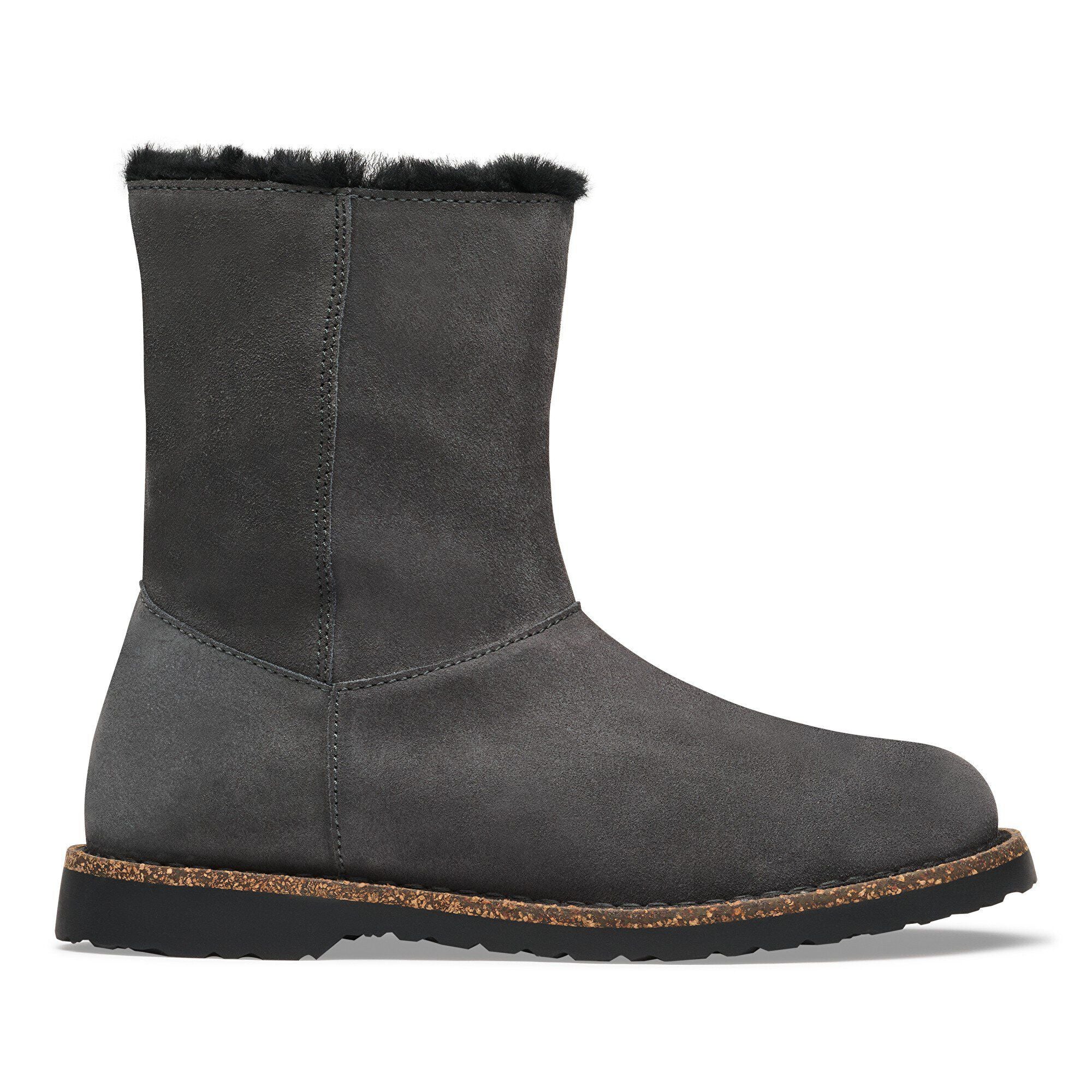 Uppsala Zip Shearling Suede Leather