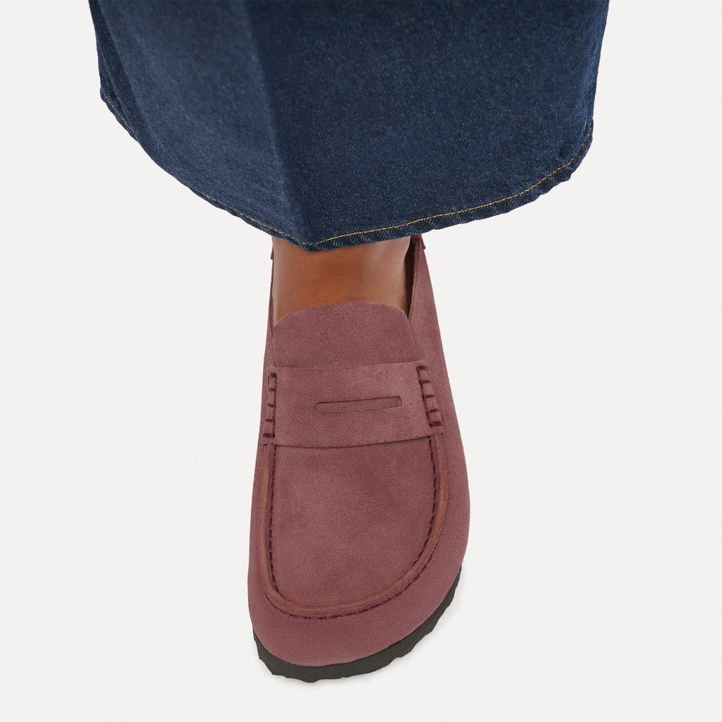 Naples Wrapped Suede Leather