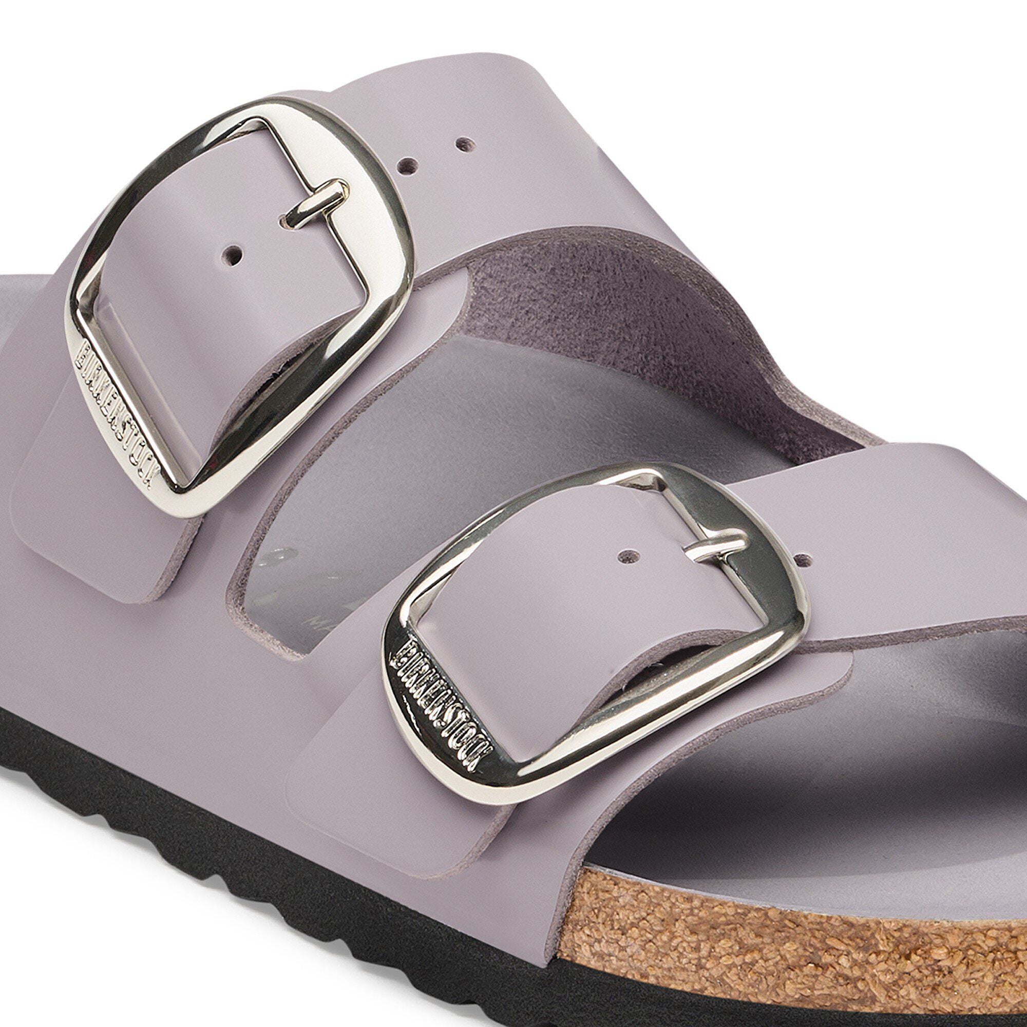 Arizona Big Buckle Natural Leather Patent