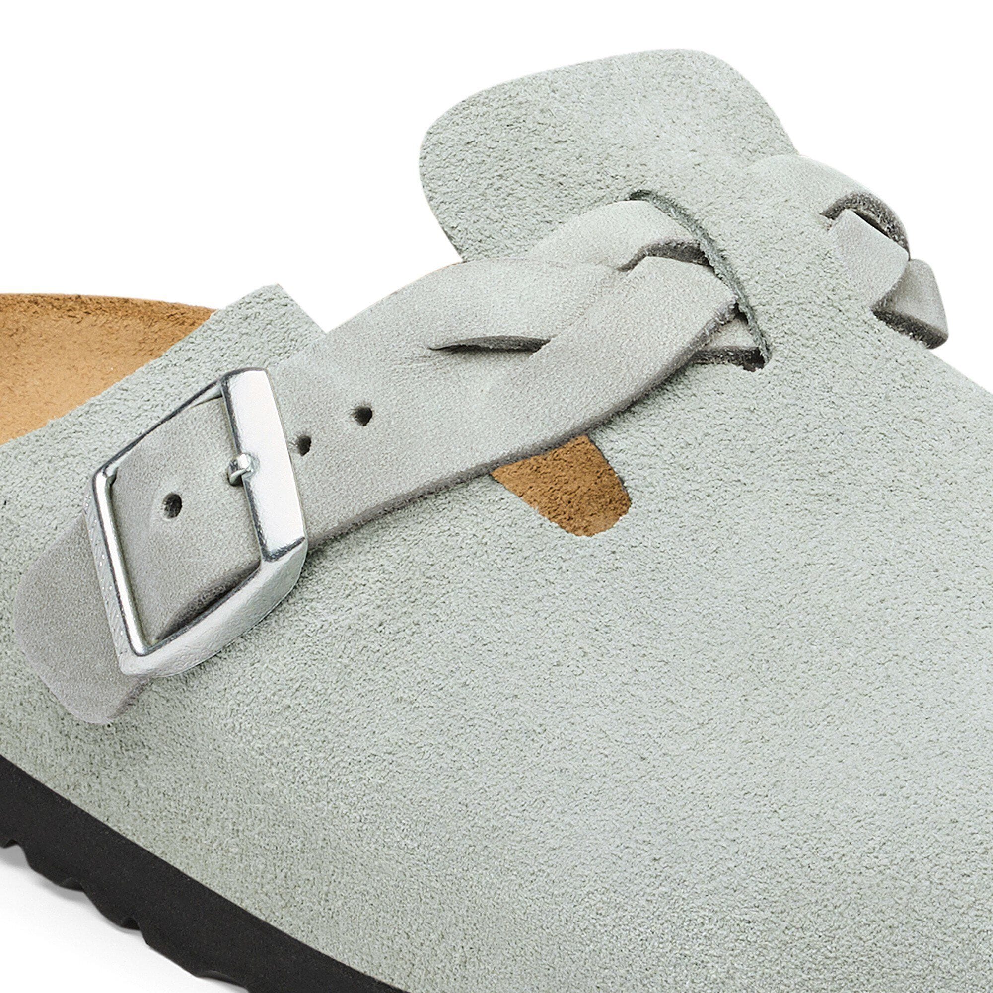 Boston Braided Suede Leather