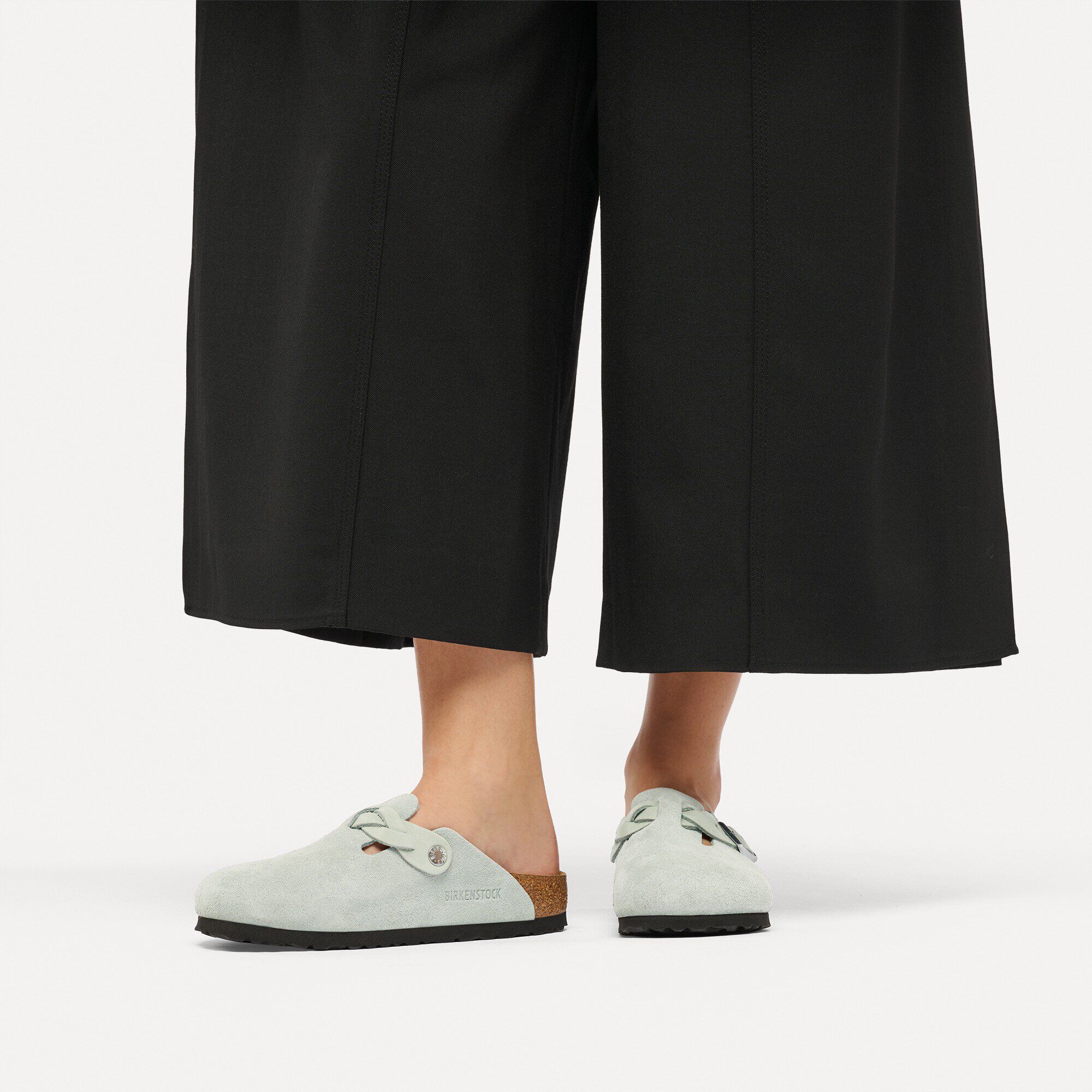 Boston Braided Suede Leather