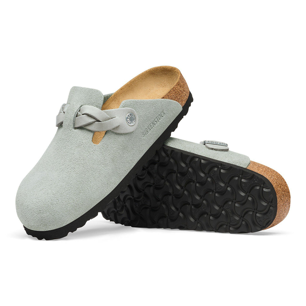 Boston Braided Suede Leather
