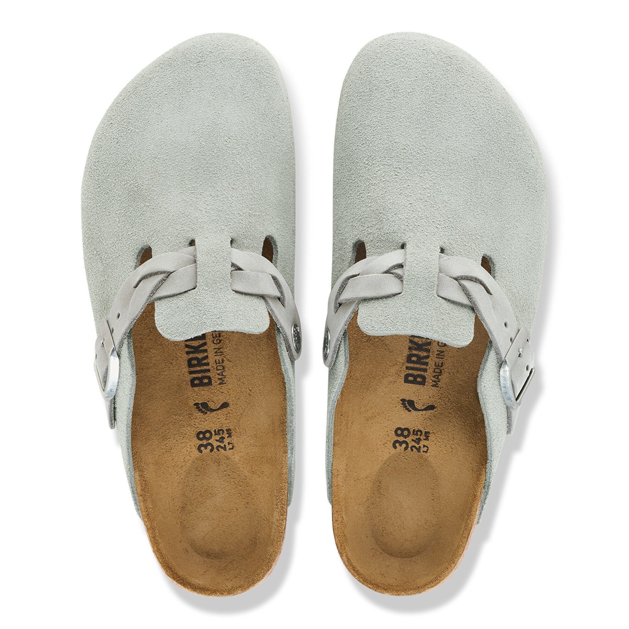 Boston Braided Suede Leather