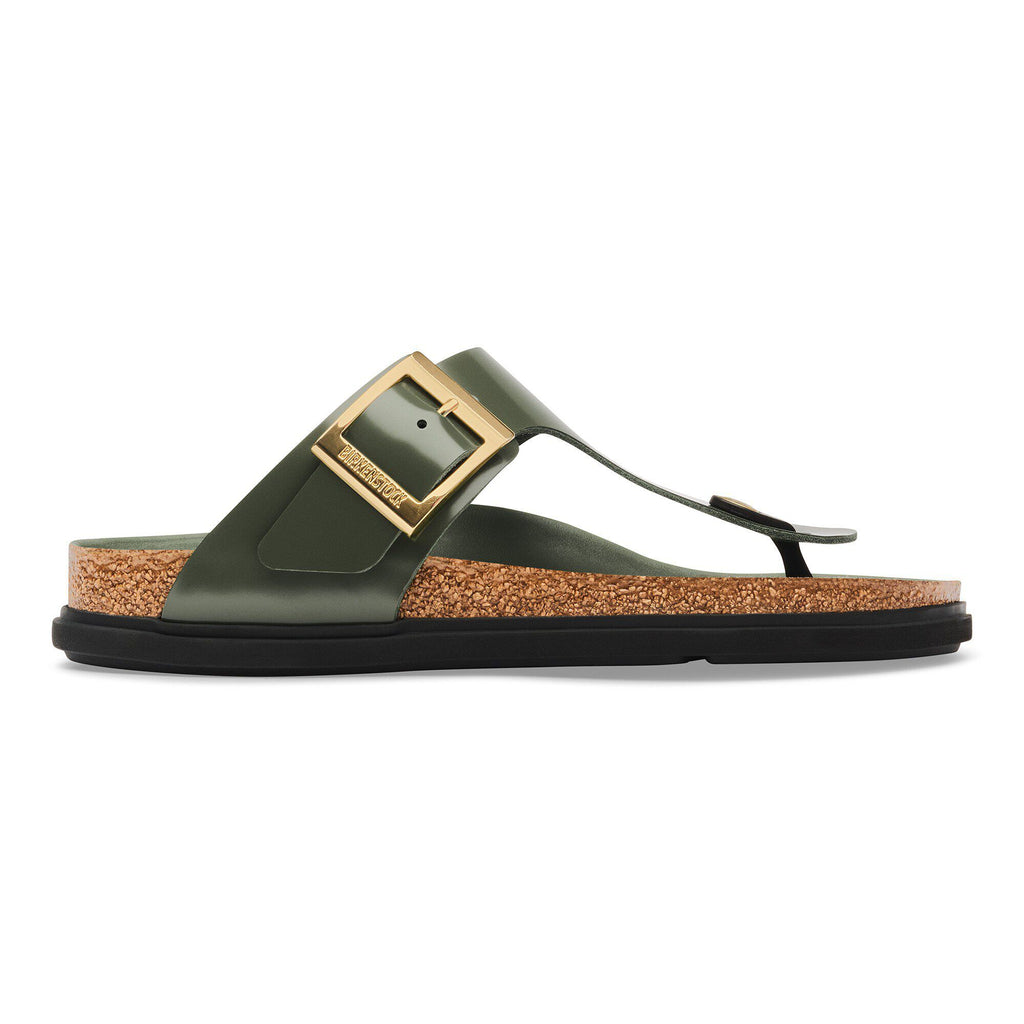 Gizeh Droplet Buckle Natural Leather Patent