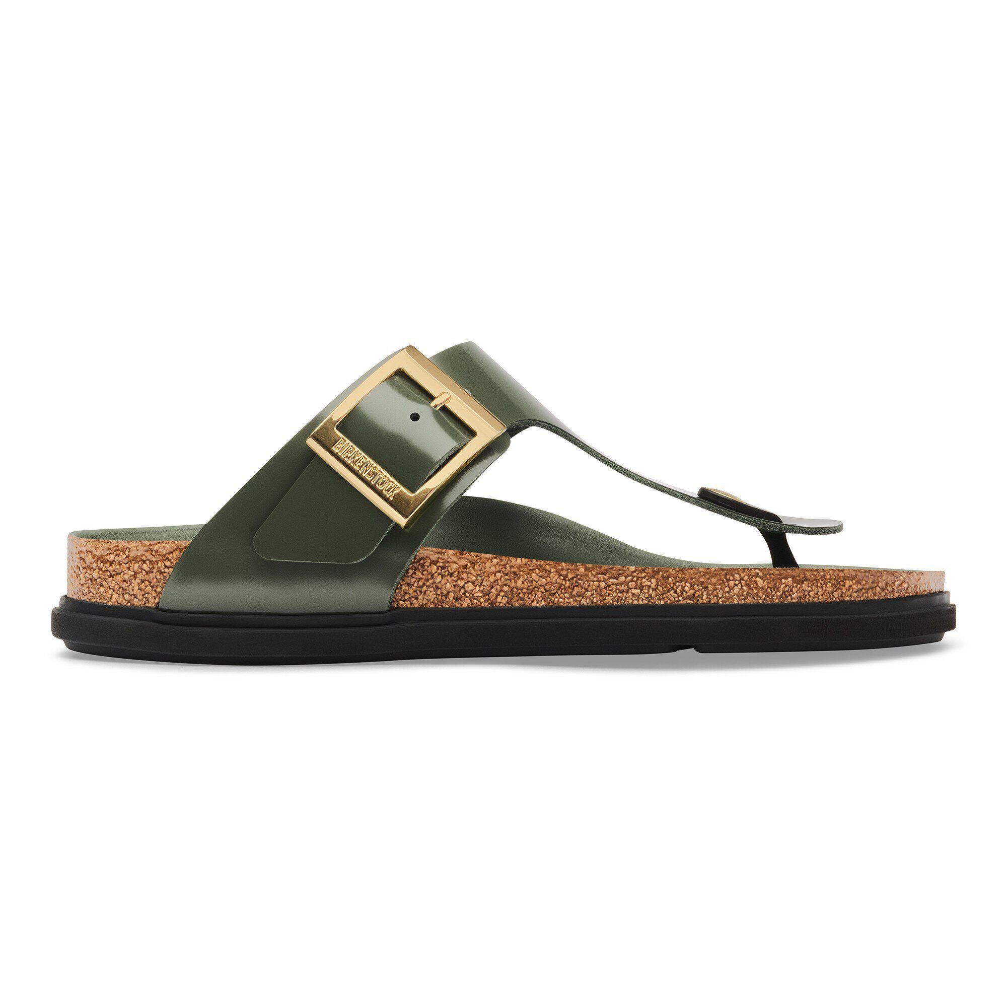 Gizeh Droplet Buckle Natural Leather Patent