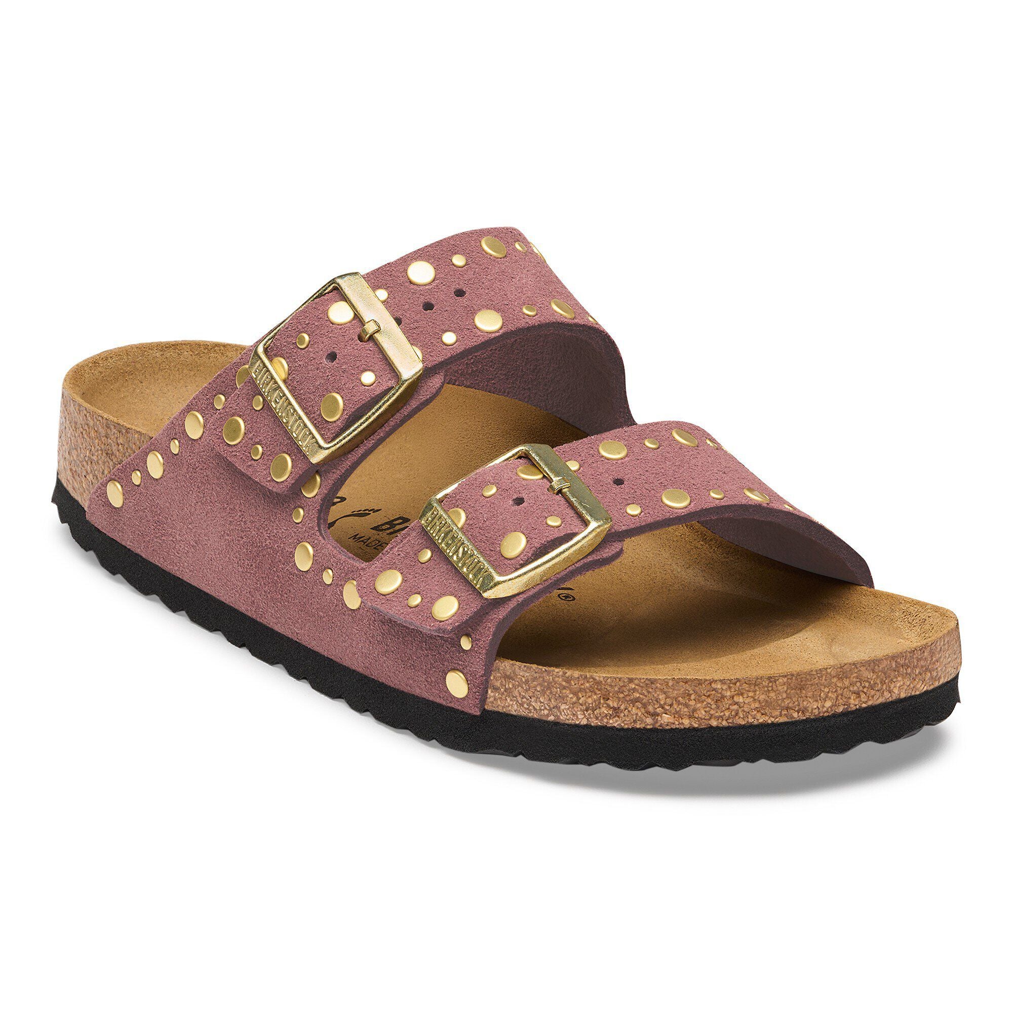 Arizona Rivet Suede Leather