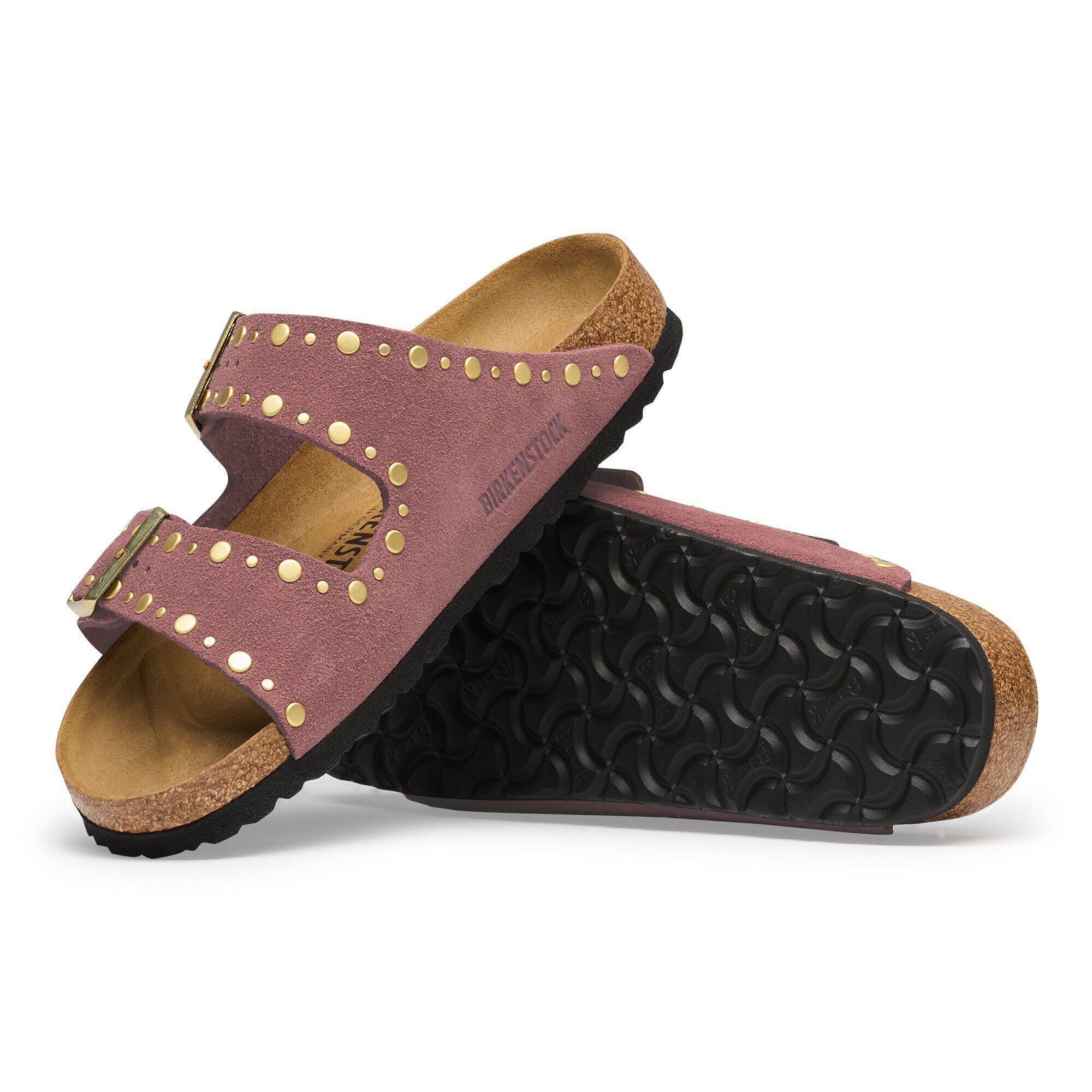 Arizona Rivet Suede Leather