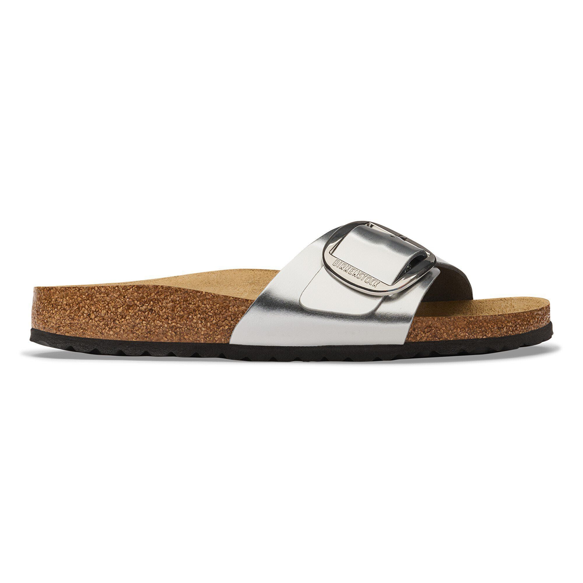 Madrid Big Buckle Natural Leather