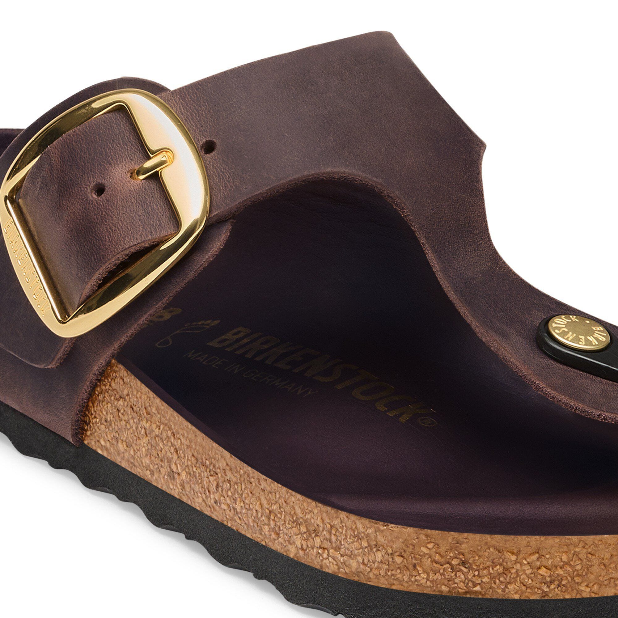 Gizeh Big Buckle Natural Leather Oiled
