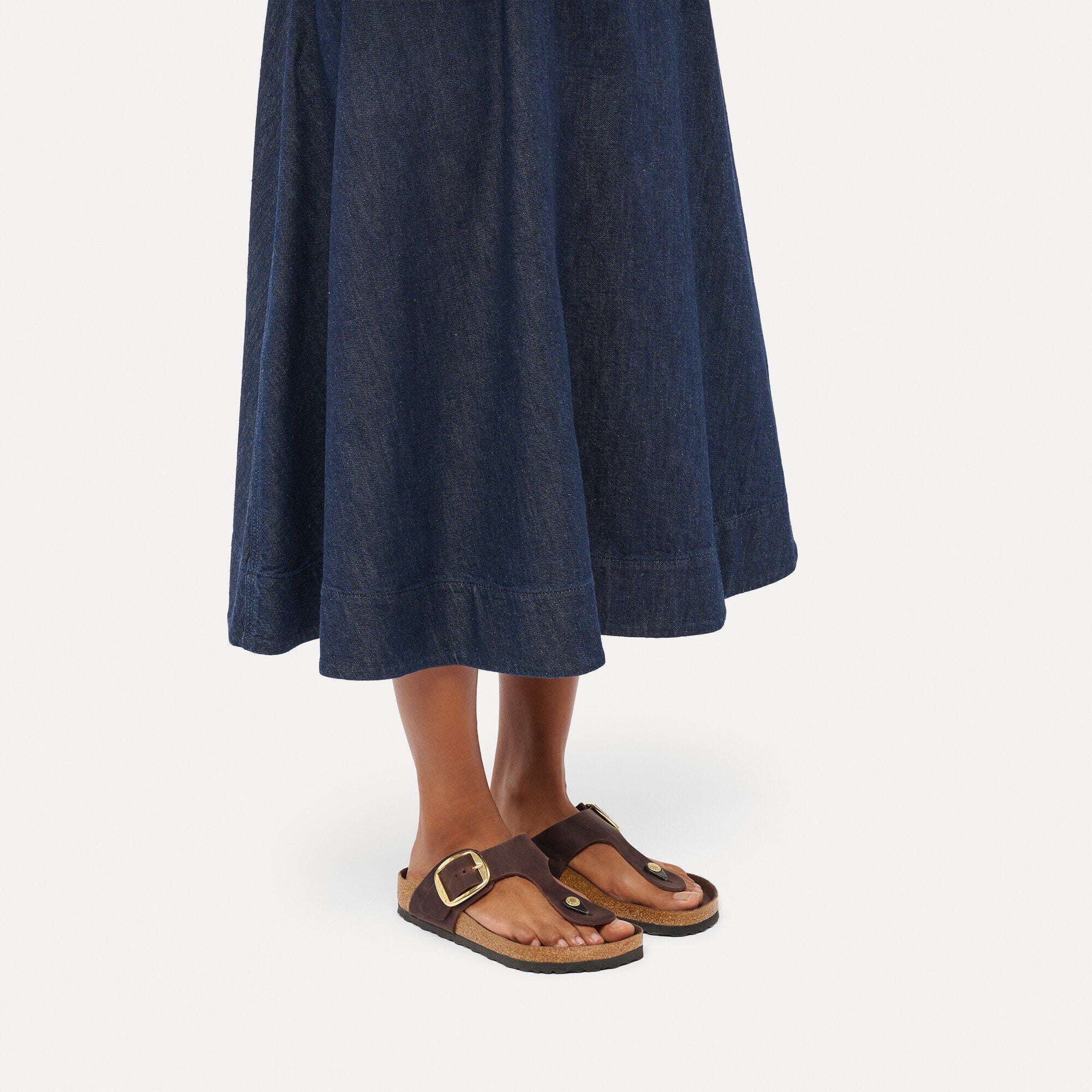 Gizeh Big Buckle Natural Leather Oiled