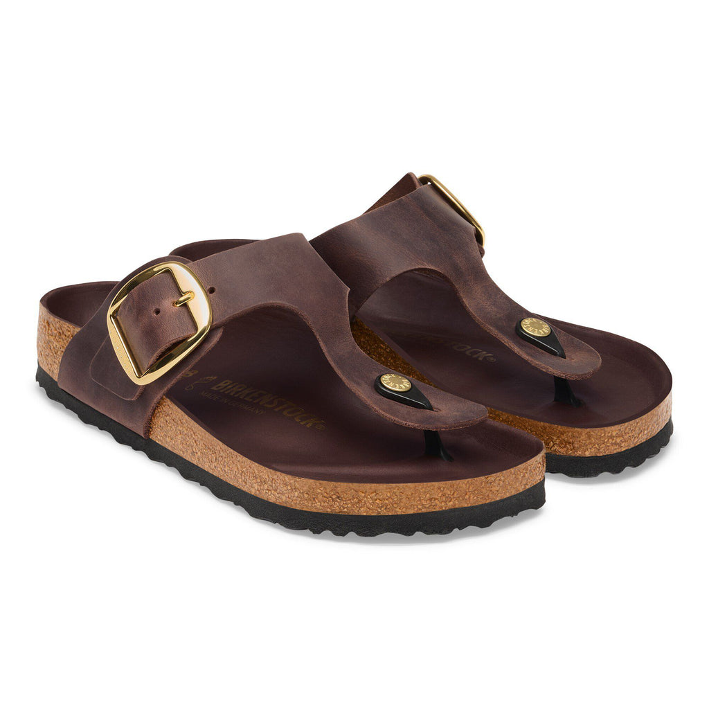 Gizeh Big Buckle Natural Leather Oiled