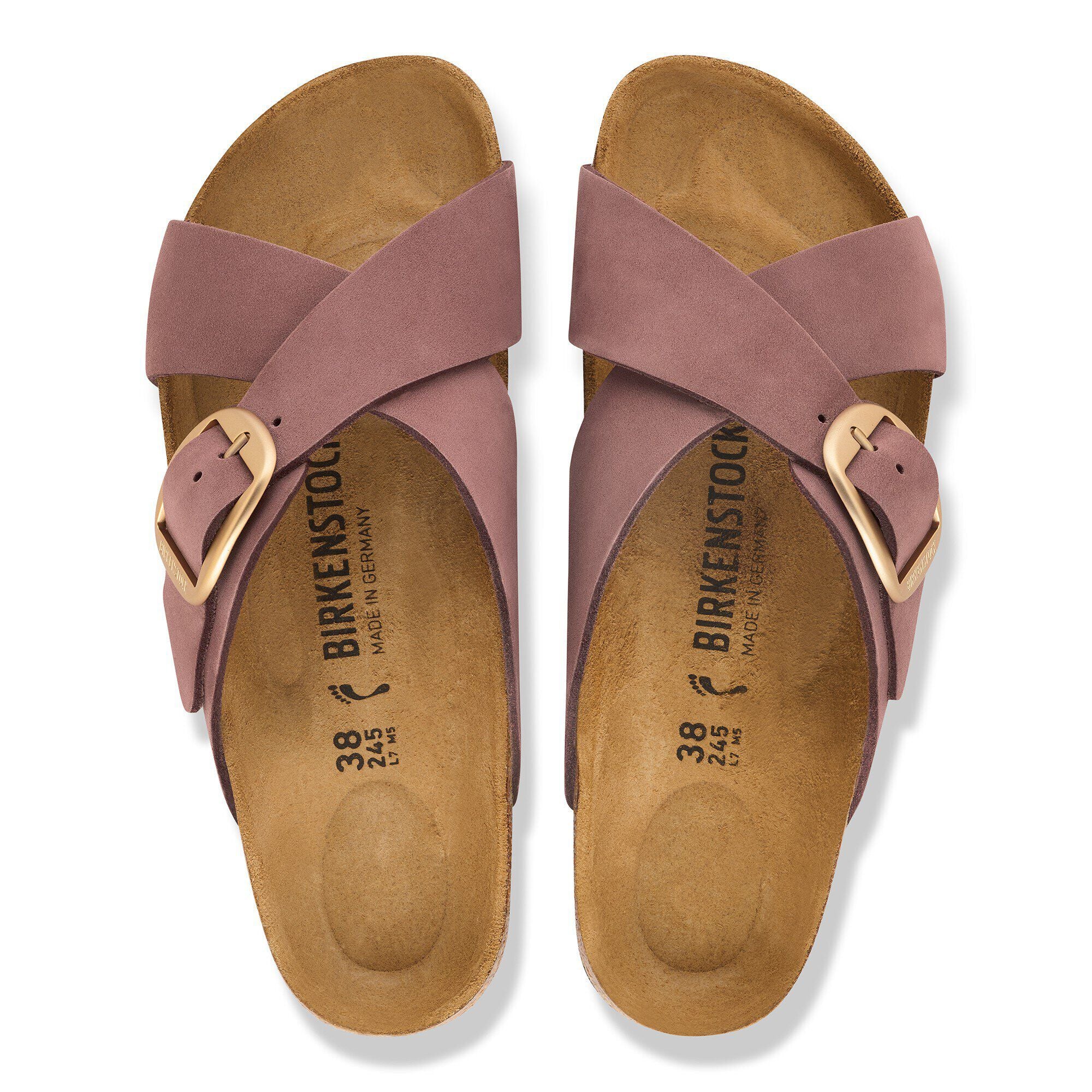 Siena Big Buckle Nubuck Leather