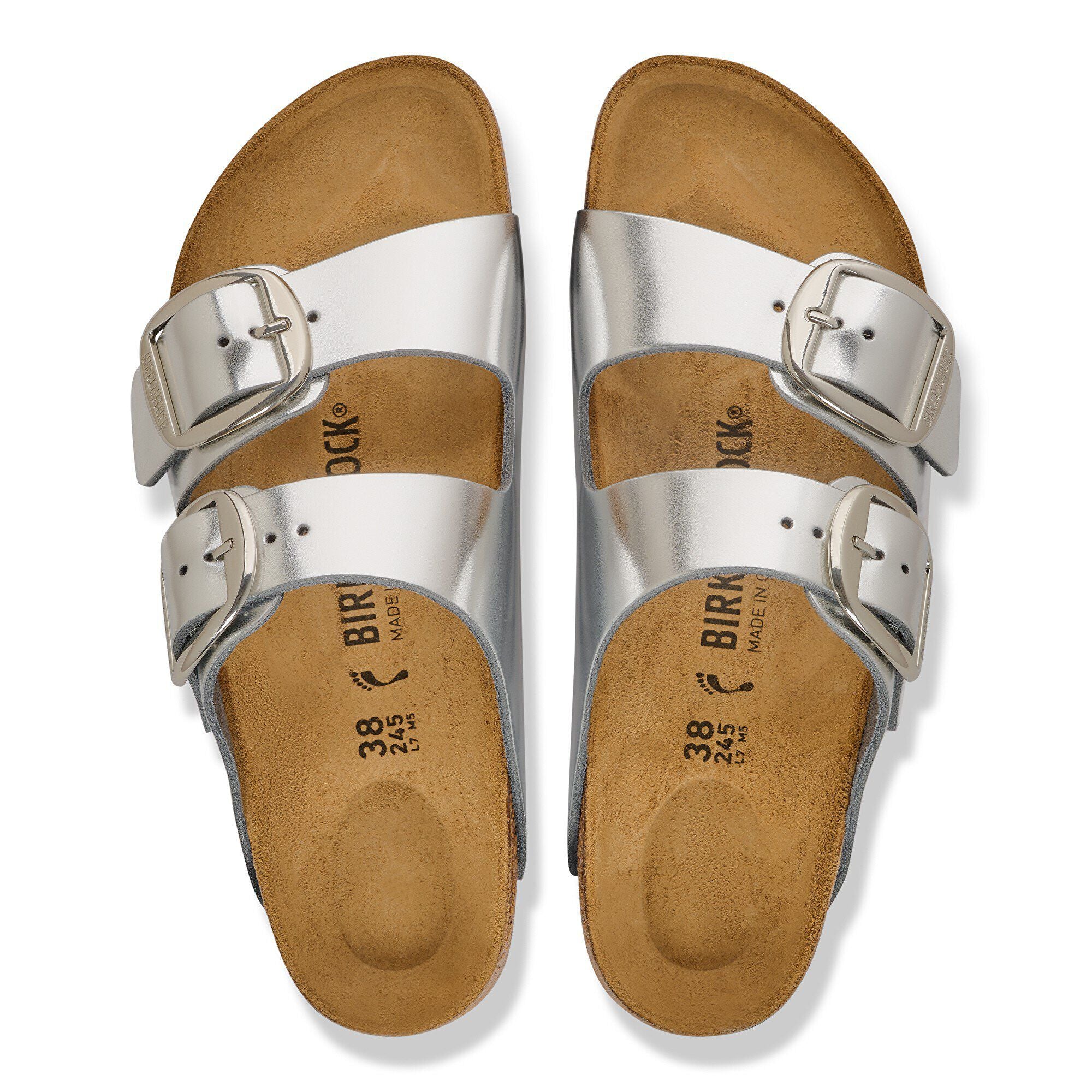 Arizona Big Buckle Natural Leather