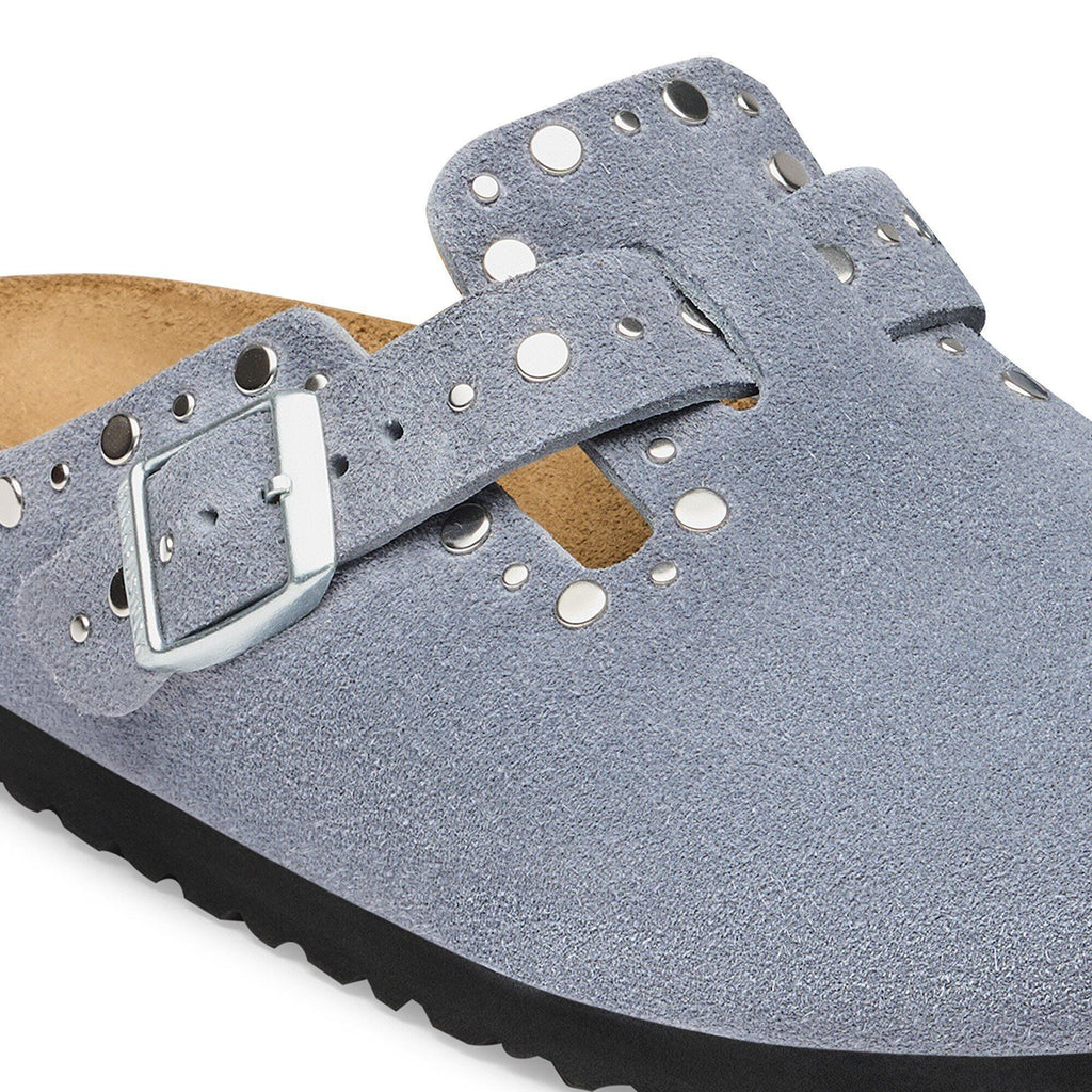 Boston Rivet Suede Leather