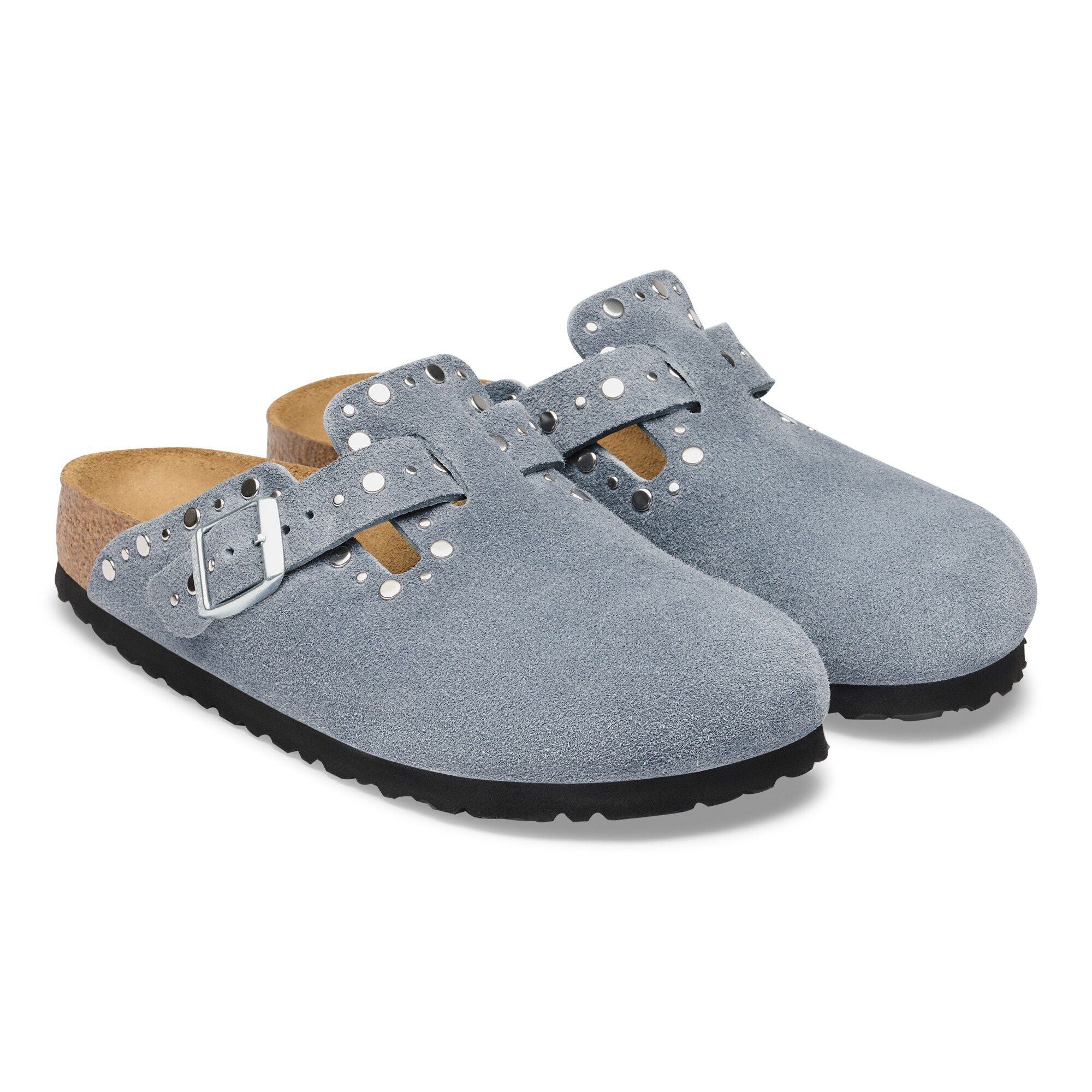 Boston Rivet Suede Leather