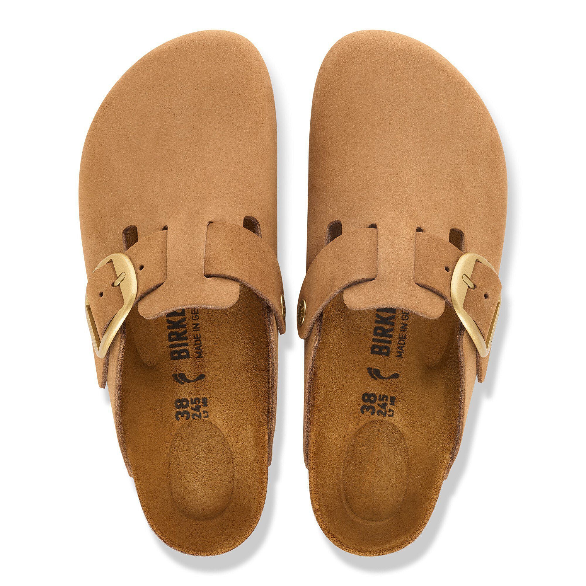 Boston Big Buckle Nubuck Leather