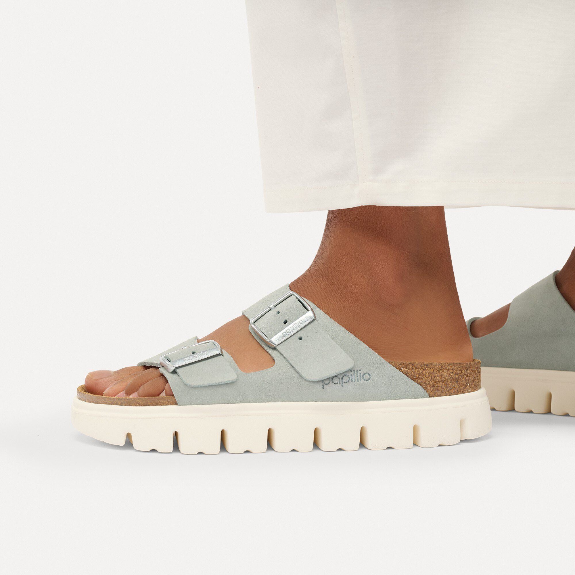 Arizona Platform Suede Leather