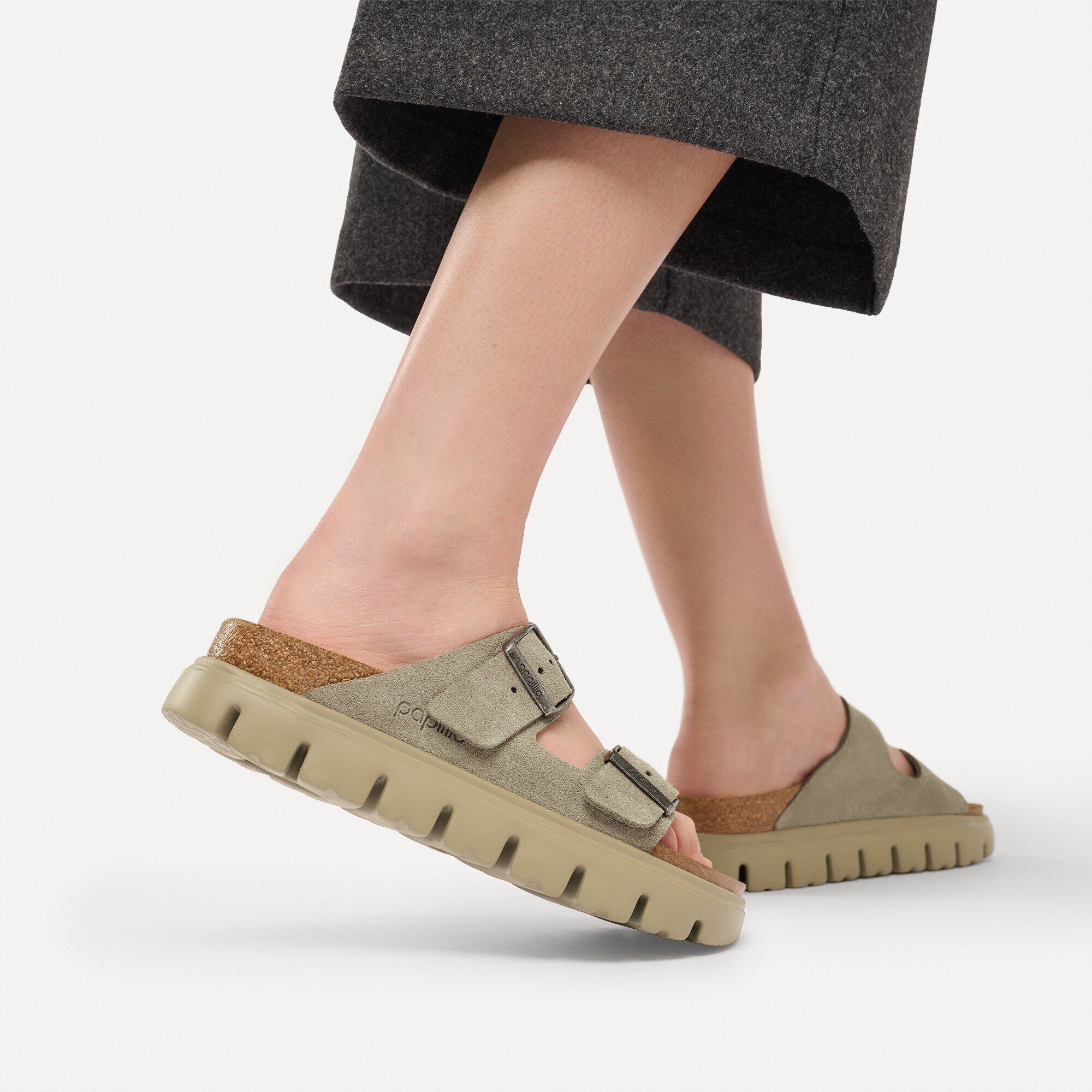 Arizona Platform Suede Leather